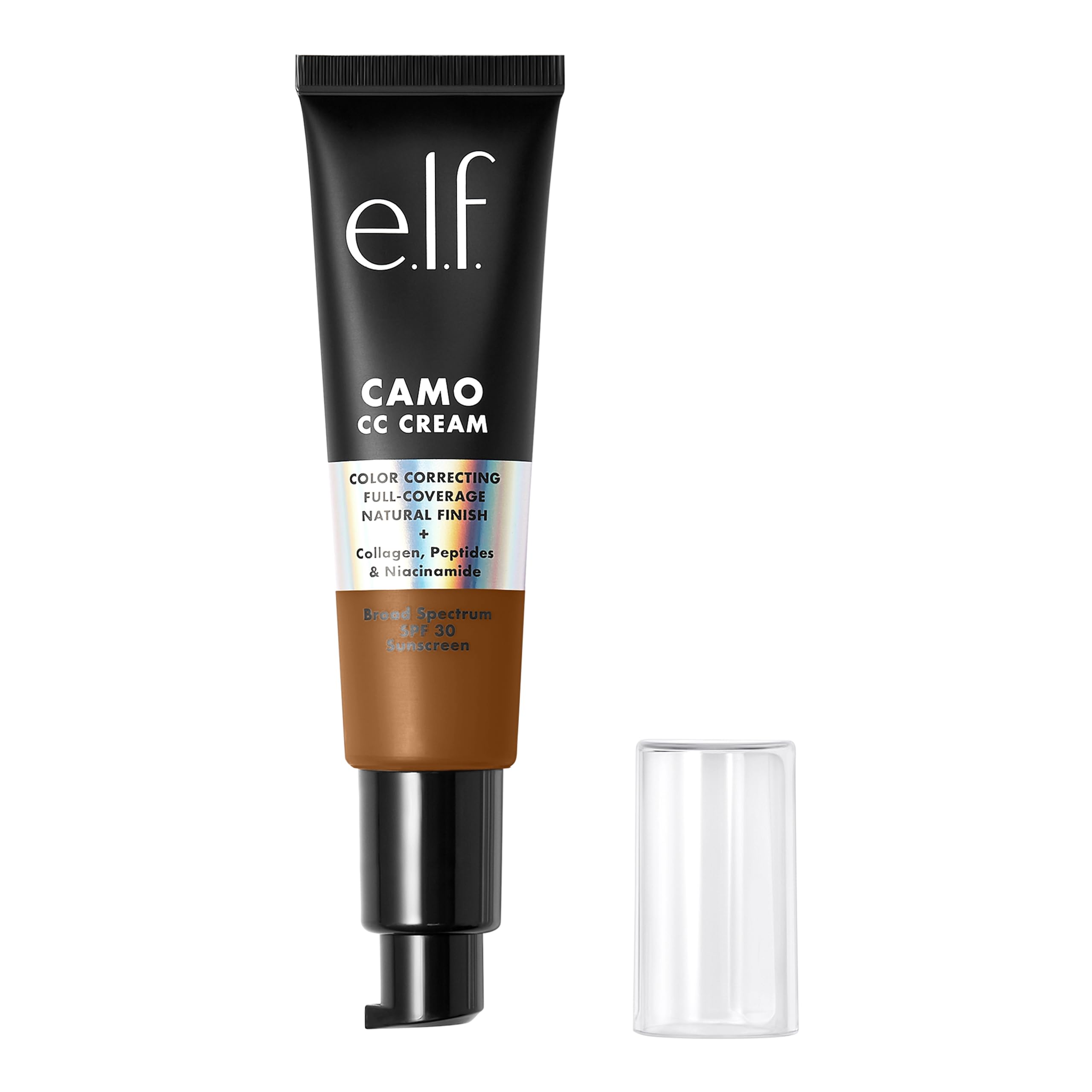 Foto 2 pulgar | Cc Cream E.l.f. Camo Spf 30, Corrector De Color Profundo, 530 W, Vegano - Venta Internacional.