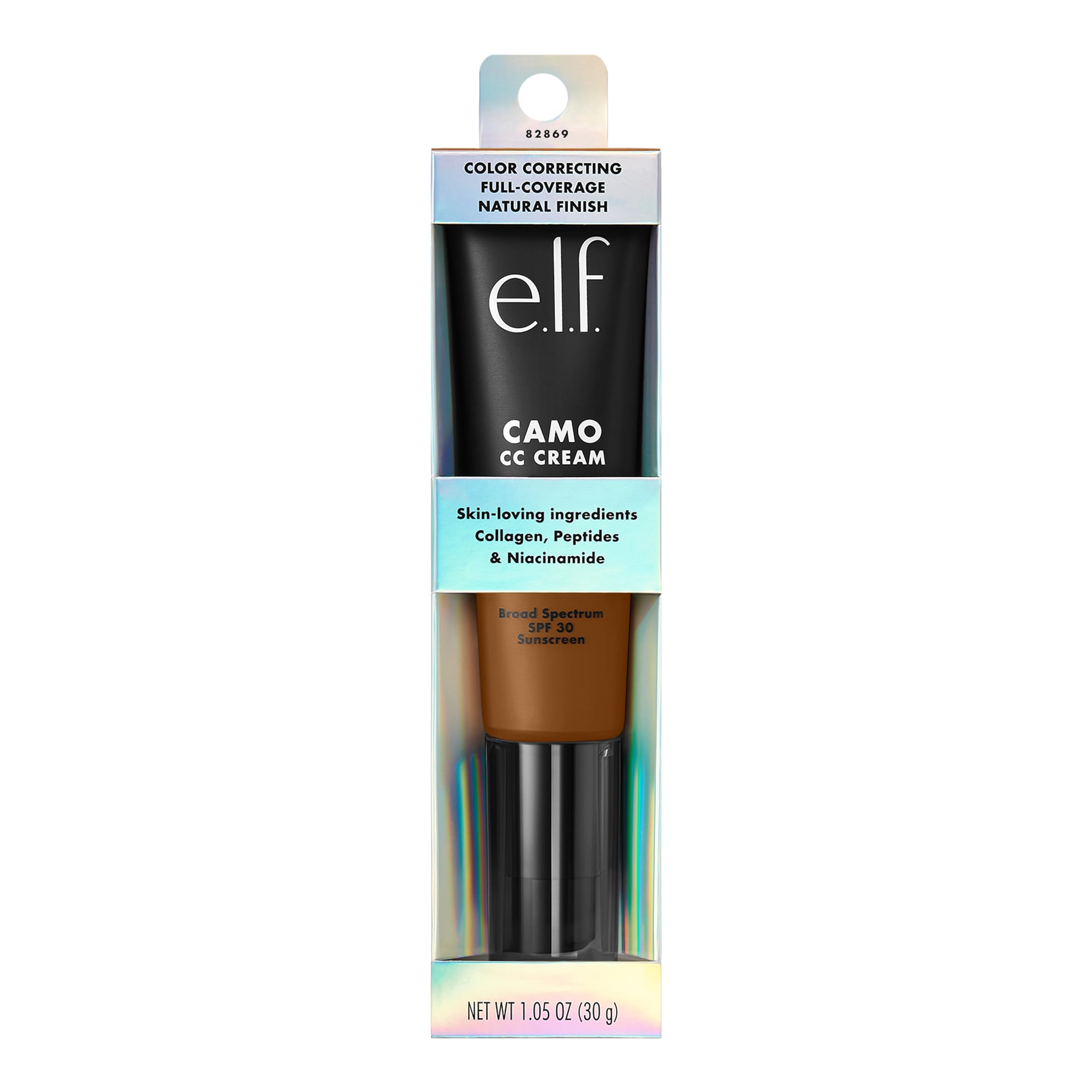 Foto 5 | Cc Cream E.l.f. Camo Spf 30, Corrector De Color Profundo, 530 W, Vegano - Venta Internacional.