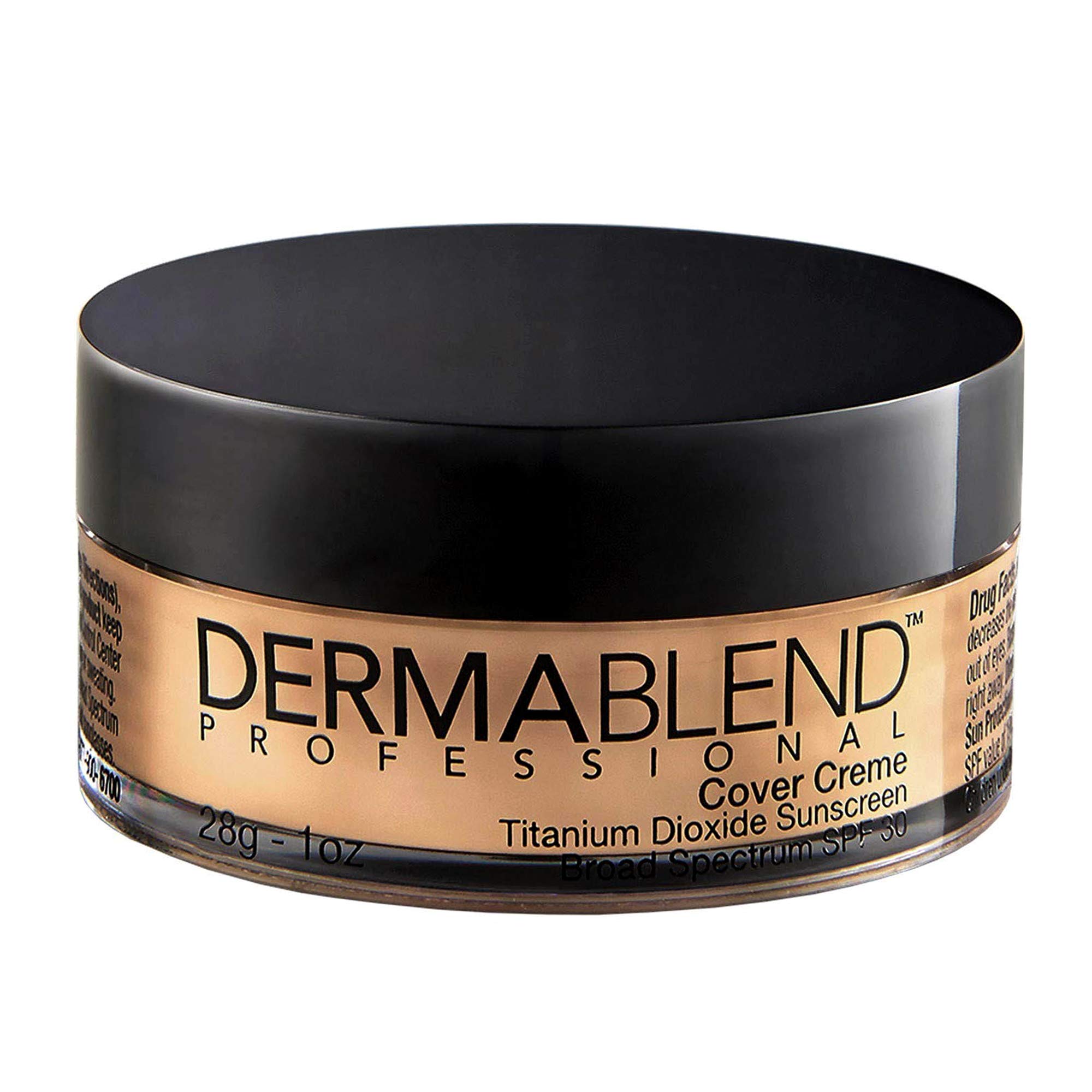 Crema Protectora De Base Dermablend, Cobertura Total, 30 Spf, 30 Ml - Venta Internacional.
