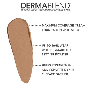 Foto 3 | Crema Protectora De Base Dermablend, Cobertura Total, 30 Spf, 30 Ml - Venta Internacional.