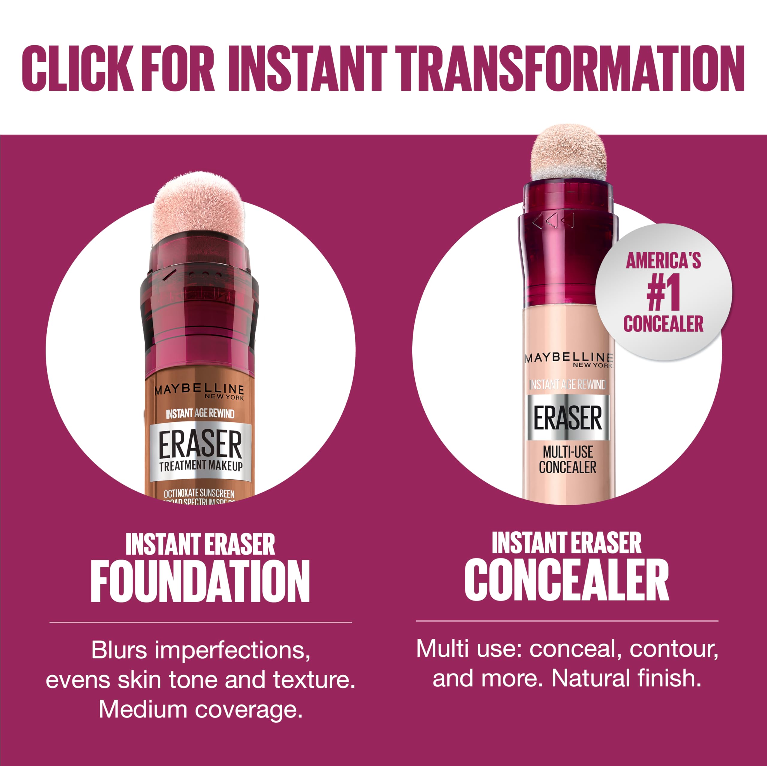 Foto 7 | Borrador Foundation Maybelline Instant Age Rewind 210 Con Spf 20 - Venta Internacional.