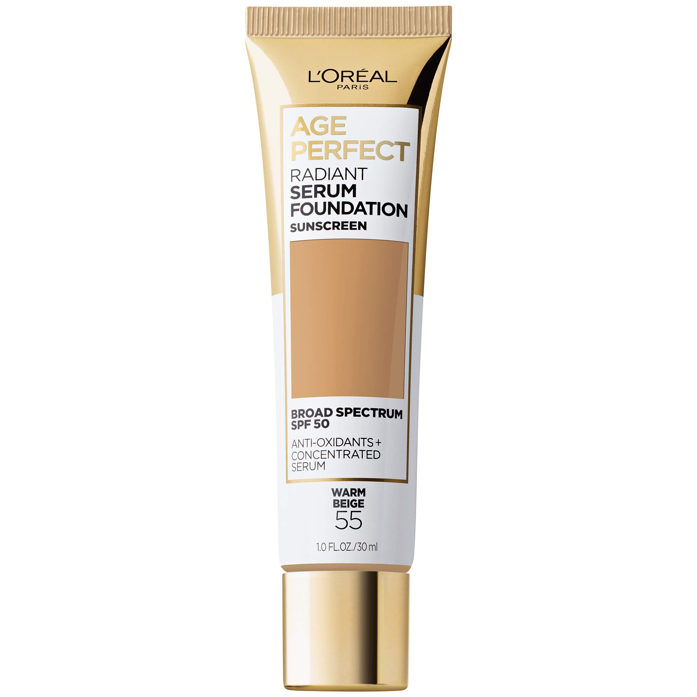 Base De Maquillaje L'oreal Paris Age Perfect Radiant Spf 50 30 Ml - Venta Internacional.