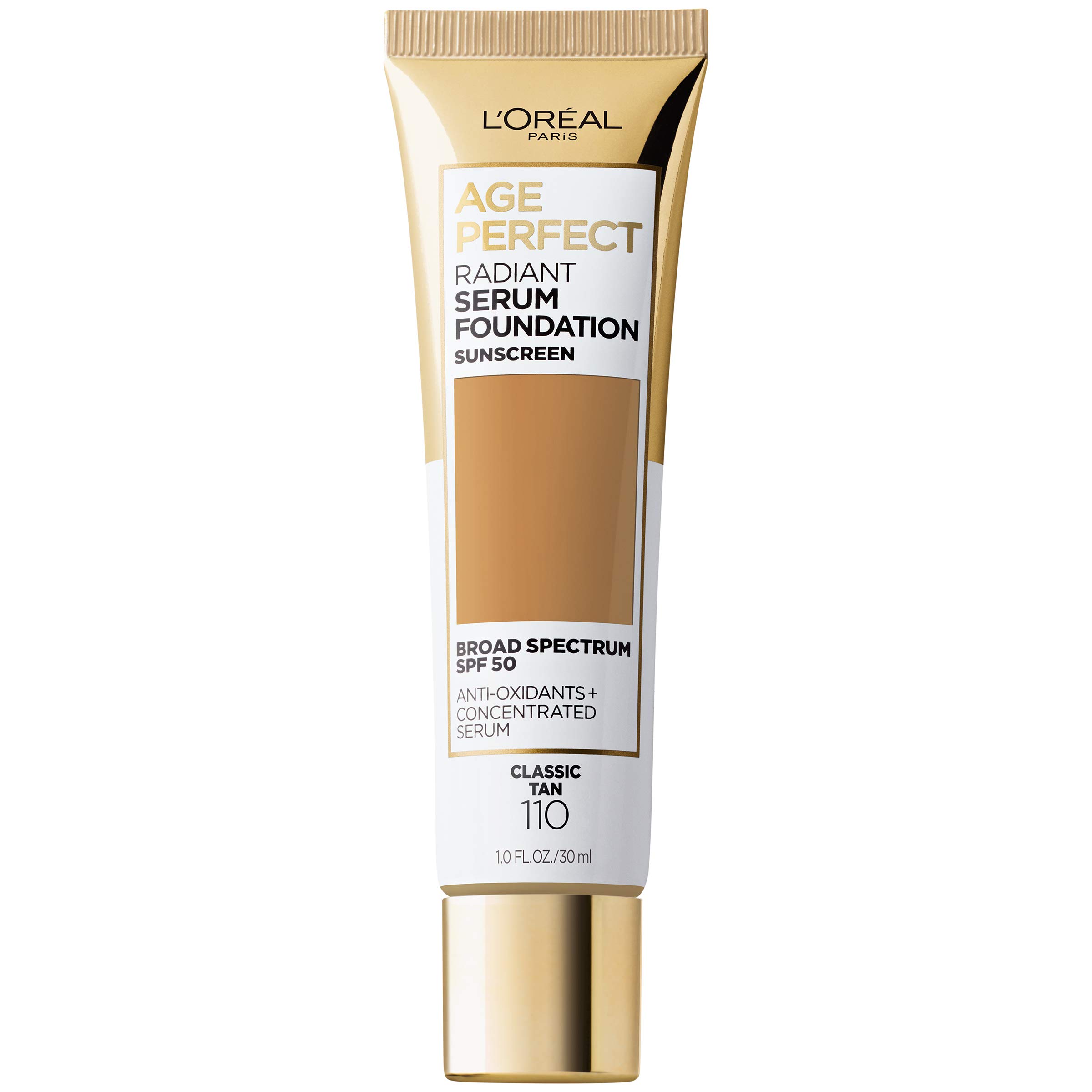 Base De Maquillaje L'oreal Paris Age Perfect Radiant Spf 50 30 Ml - Venta Internacional.