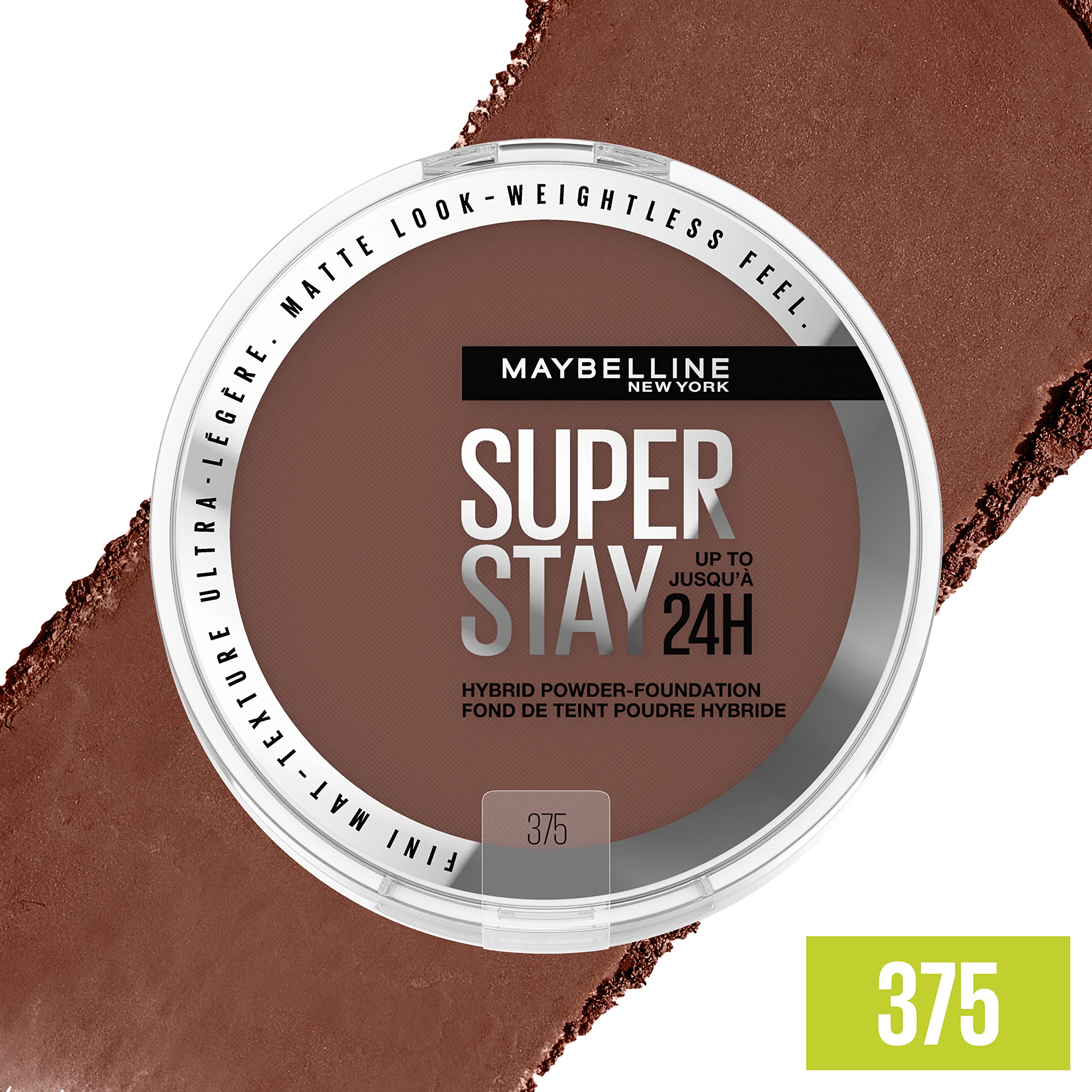 Foto 3 | Base De Maquillaje En Polvo Maybelline Super Stay Hasta 24 Horas 375, 1 Unidad - Venta Internacional.