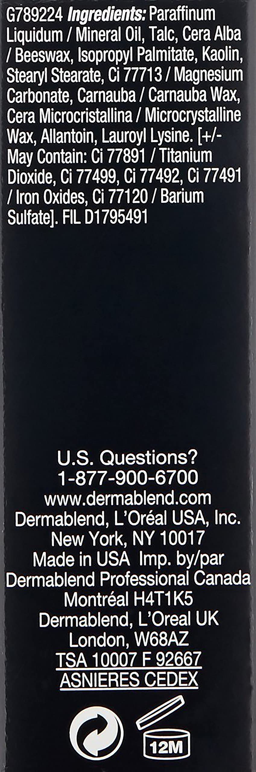 Foto 7 pulgar | Base De Maquillaje Dermablend Quick-fix De Cobertura Total, 12 Ml - Venta Internacional.