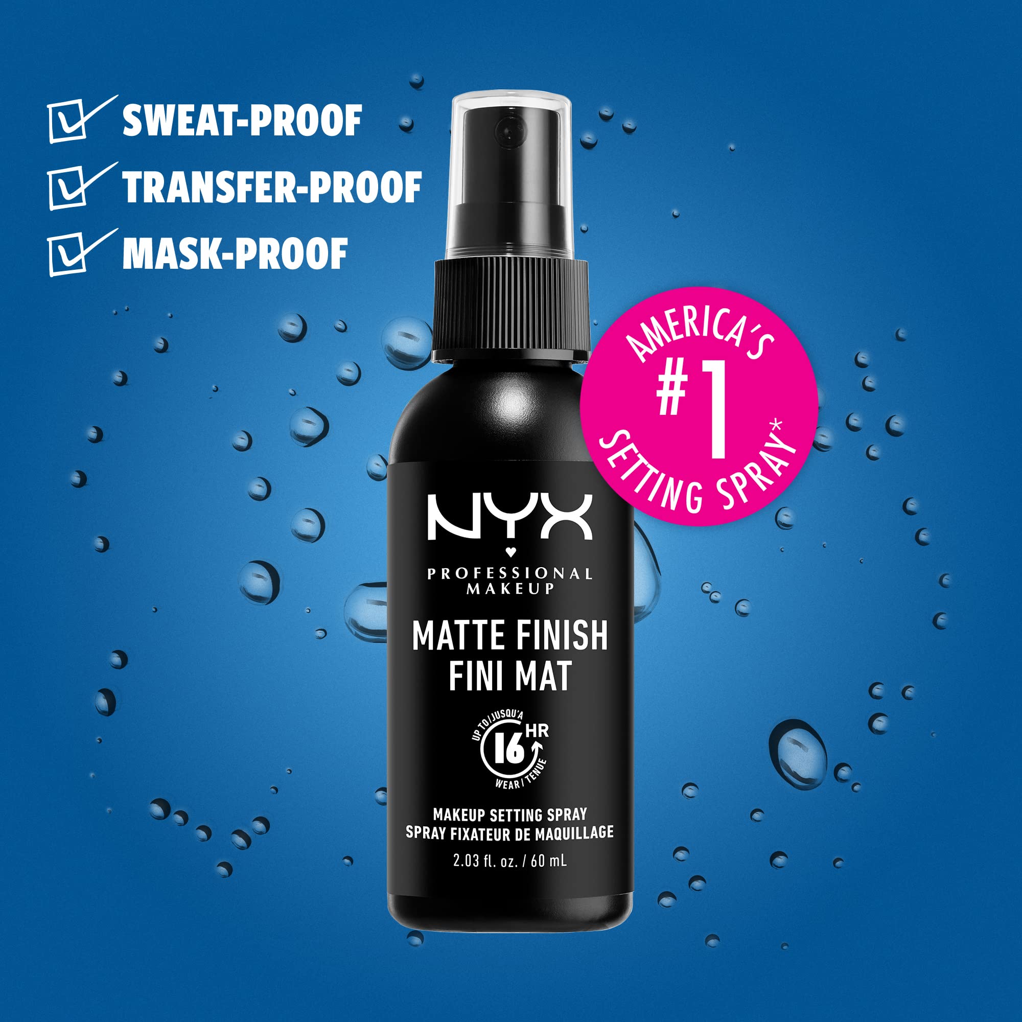 Foto 4 pulgar | Spray Fijador De Maquillaje Nyx Professional Makeup Matte Finish - Venta Internacional.