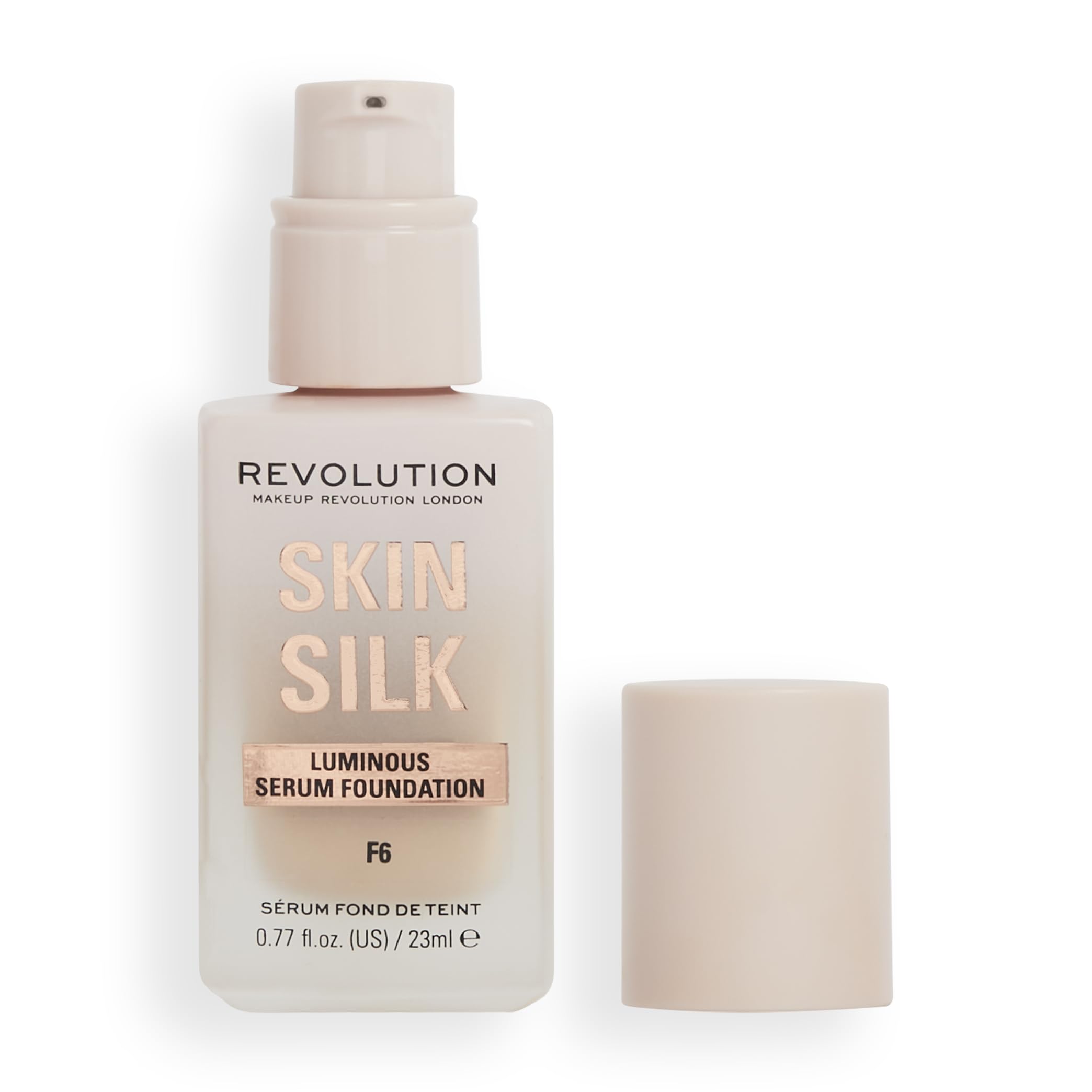 Foto 2 pulgar | Base De Maquillaje En Sérum Revolution Skin Silk F6, 23 Ml, Vegana - Venta Internacional.