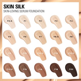 Foto 7 | Base De Maquillaje En Sérum Revolution Skin Silk F6, 23 Ml, Vegana - Venta Internacional.
