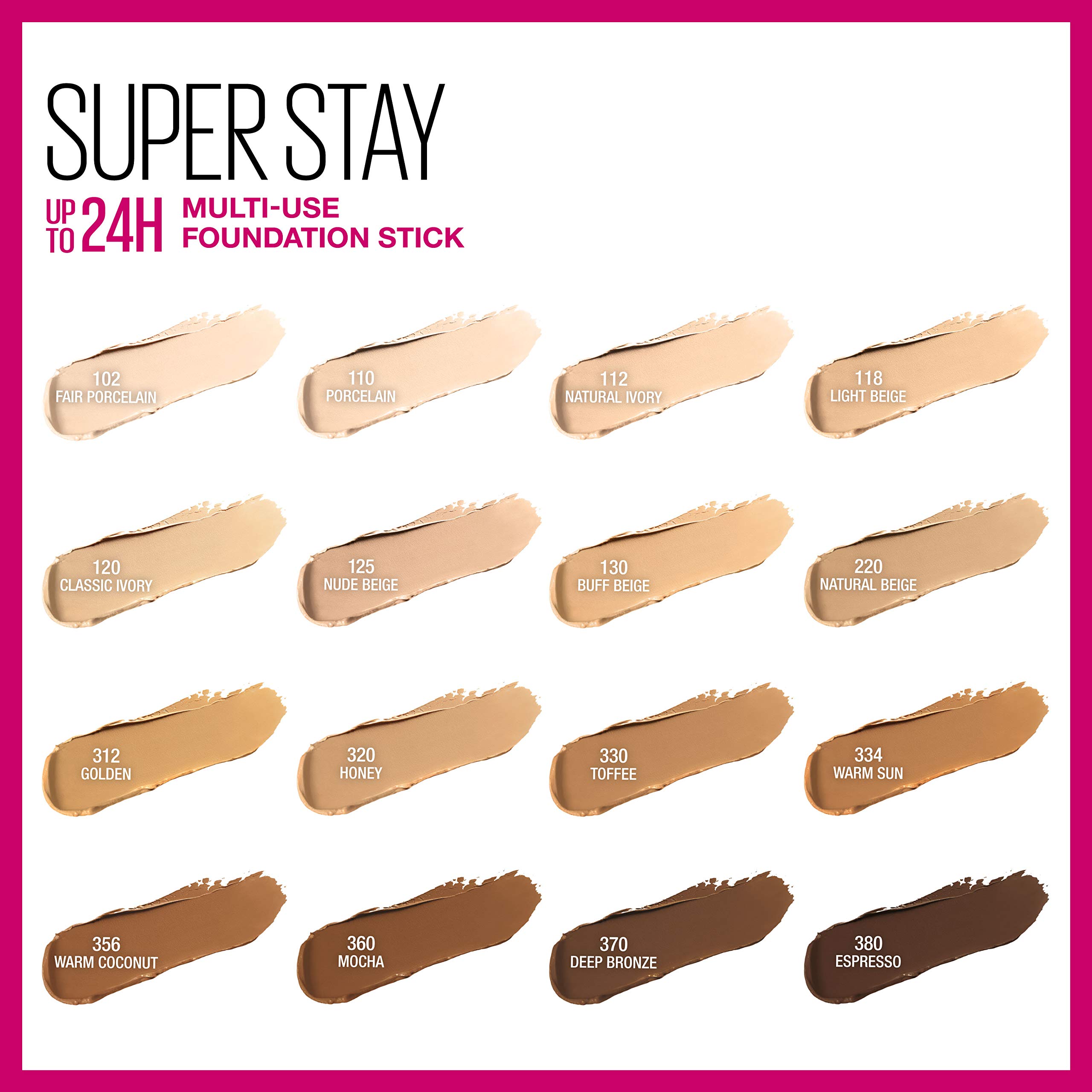 Foto 5 pulgar | Base De Maquillaje Maybelline New York Super Stay Deep Bronze - Venta Internacional.