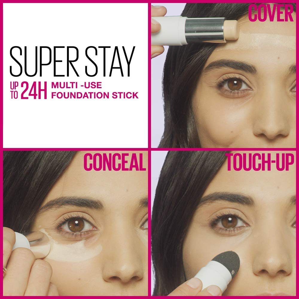Foto 6 | Base De Maquillaje Maybelline New York Super Stay Deep Bronze - Venta Internacional.