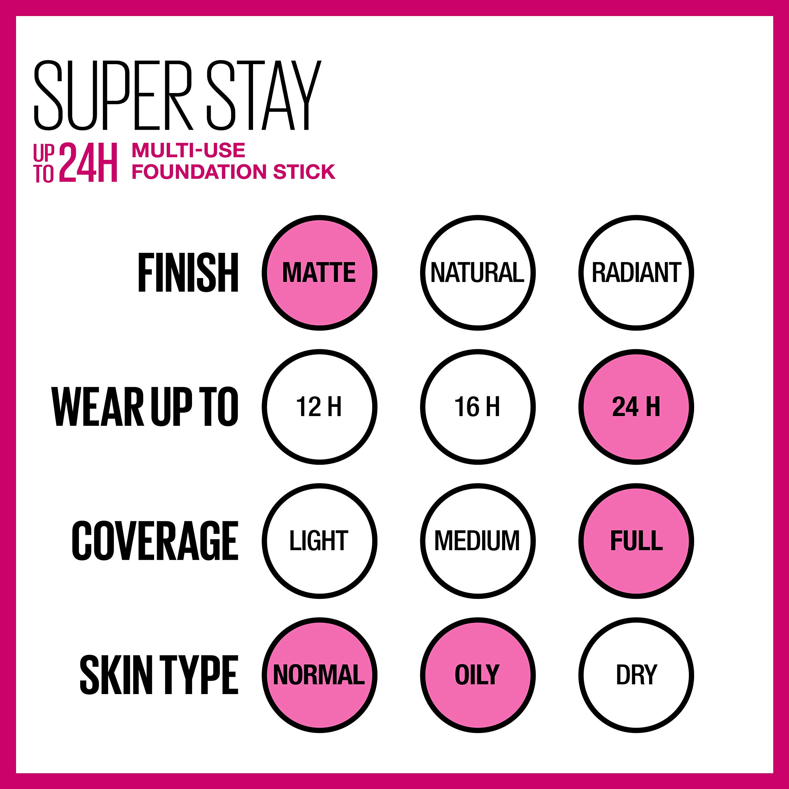 Foto 8 pulgar | Base De Maquillaje Maybelline New York Super Stay Deep Bronze - Venta Internacional.