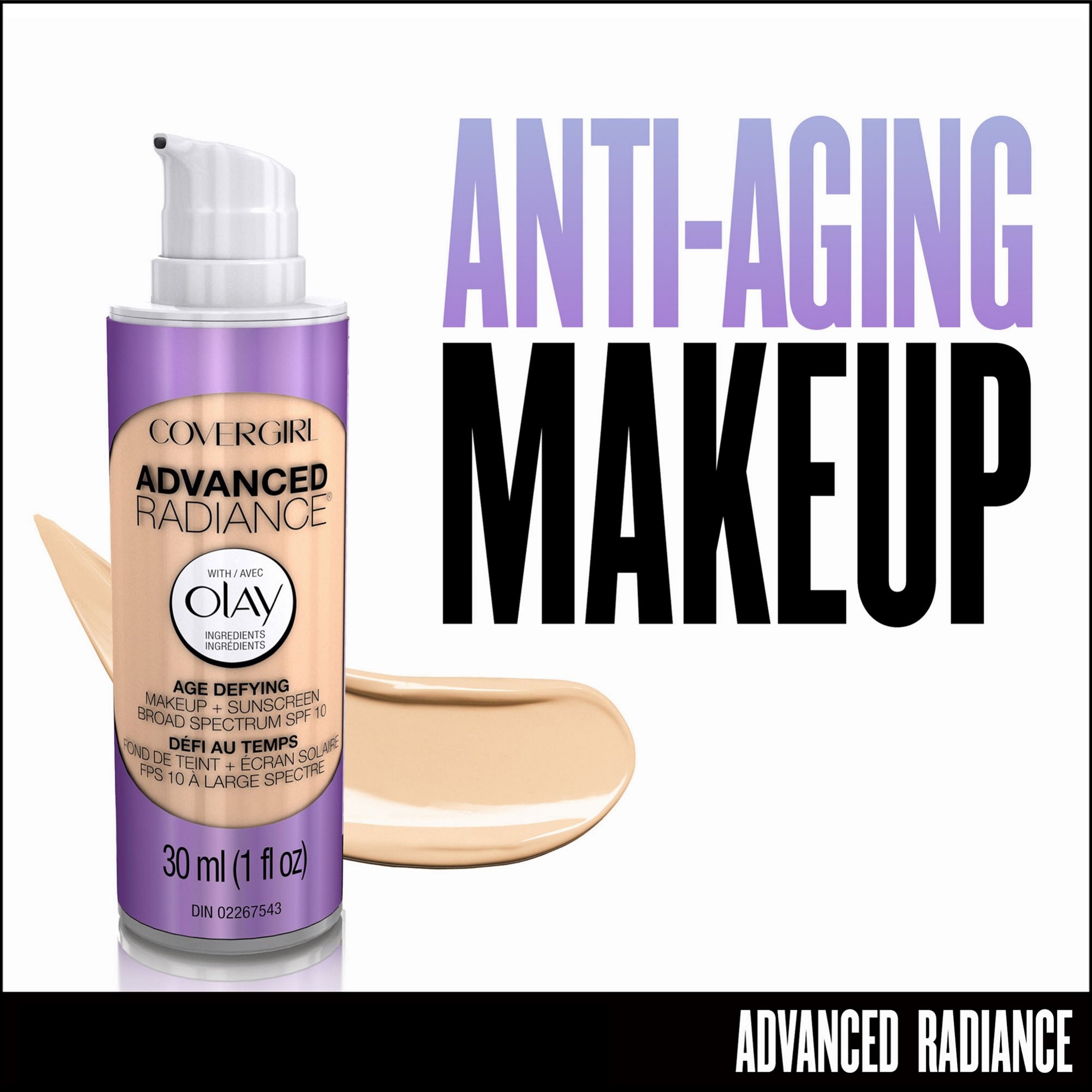 Foto 5 pulgar | Base Covergirl Advanced Radiance Antienvejecimiento 30 Ml X2 - Venta Internacional.