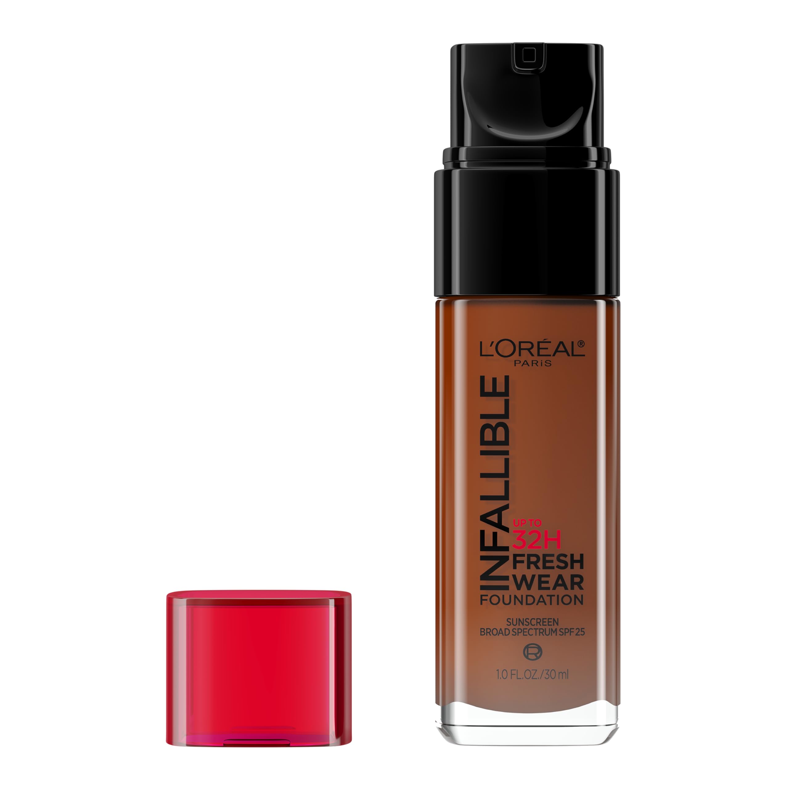 Base L'oreal Paris Infallible Hasta 32 Horas, 30 Ml 530, Color Ámbar Oscuro - Venta Internacional.