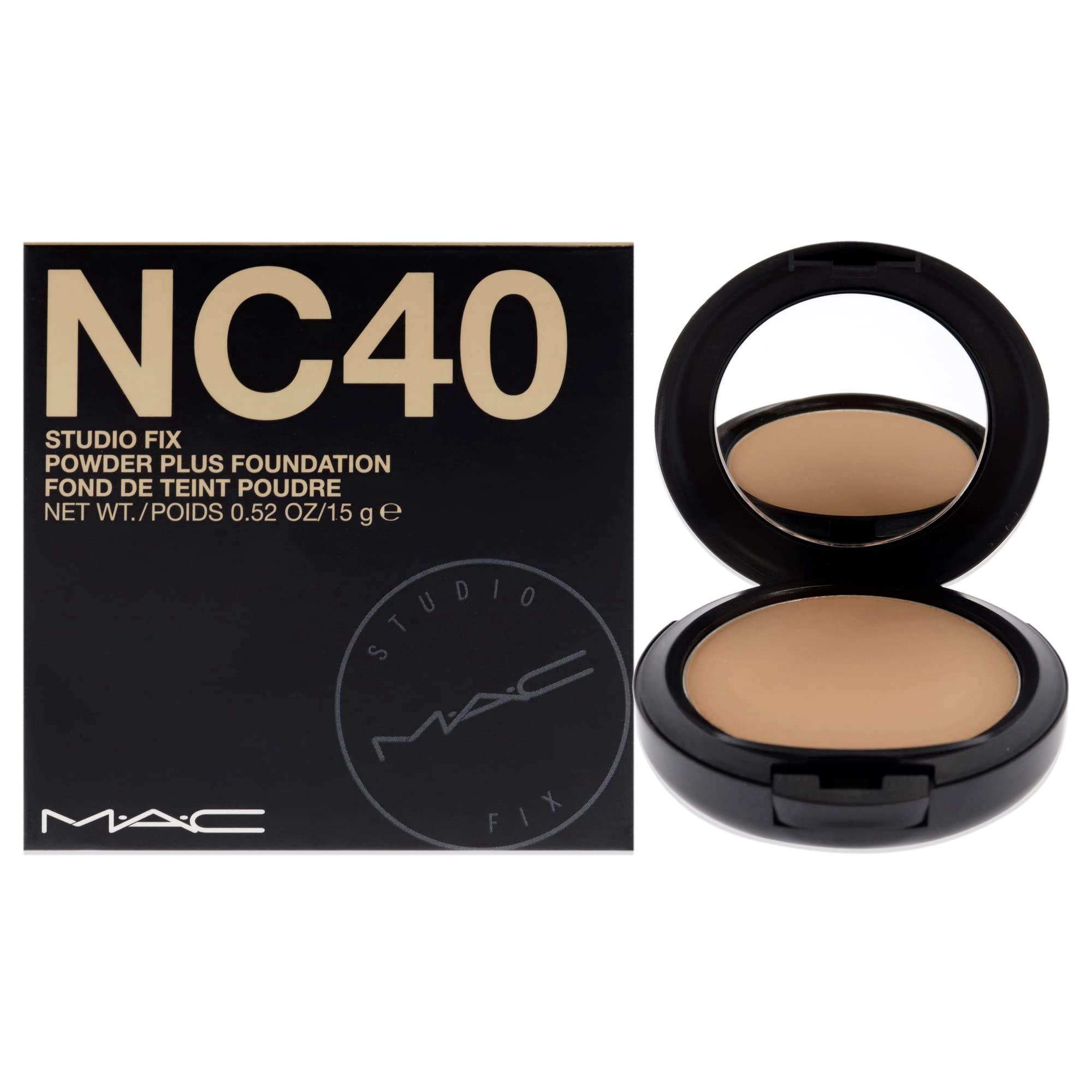 Base De Maquillaje En Polvo Mac Studio Fix Powder Plus Nc40 15 Ml - Venta Internacional.