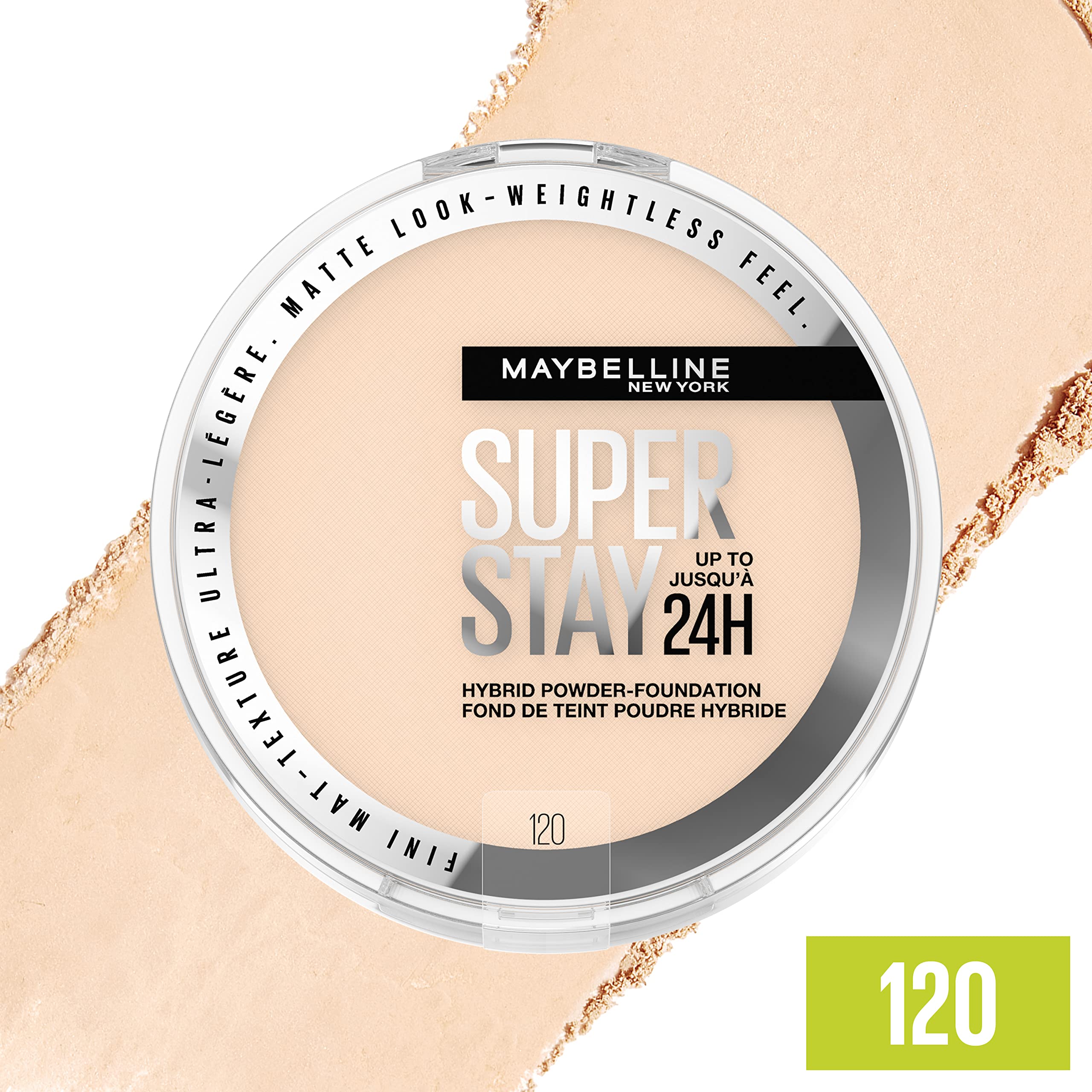 Foto 4 pulgar | Base De Maquillaje En Polvo Maybelline Super Stay Hasta 24 Horas 120 - Venta Internacional.