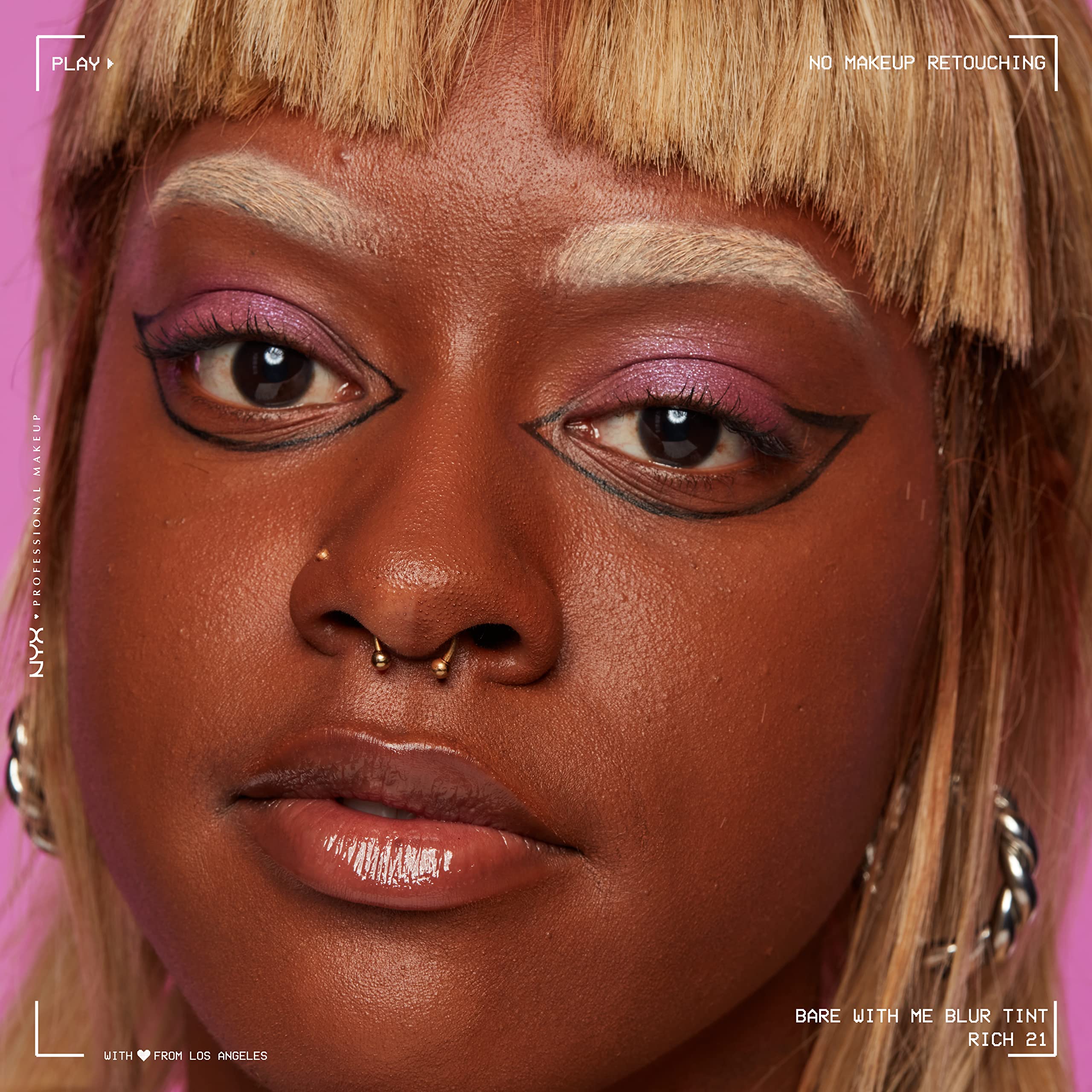 Foto 5 pulgar | Base Nyx Professional Makeup Bare With Me Blur Skin Tint - Venta Internacional.
