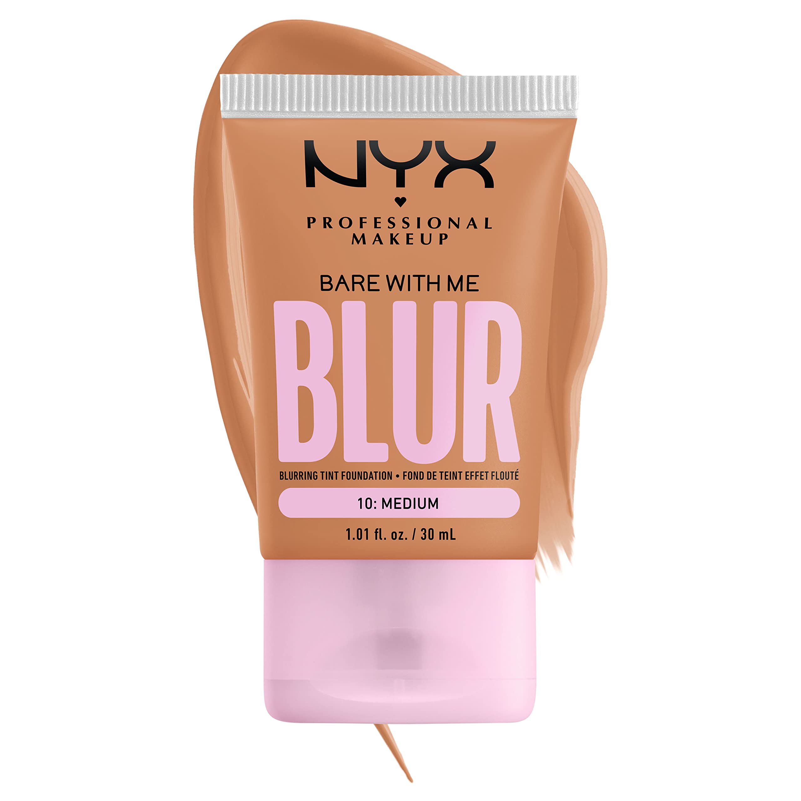 Foto 8 pulgar | Base Nyx Professional Makeup Bare With Me Blur Skin Tint - Venta Internacional.