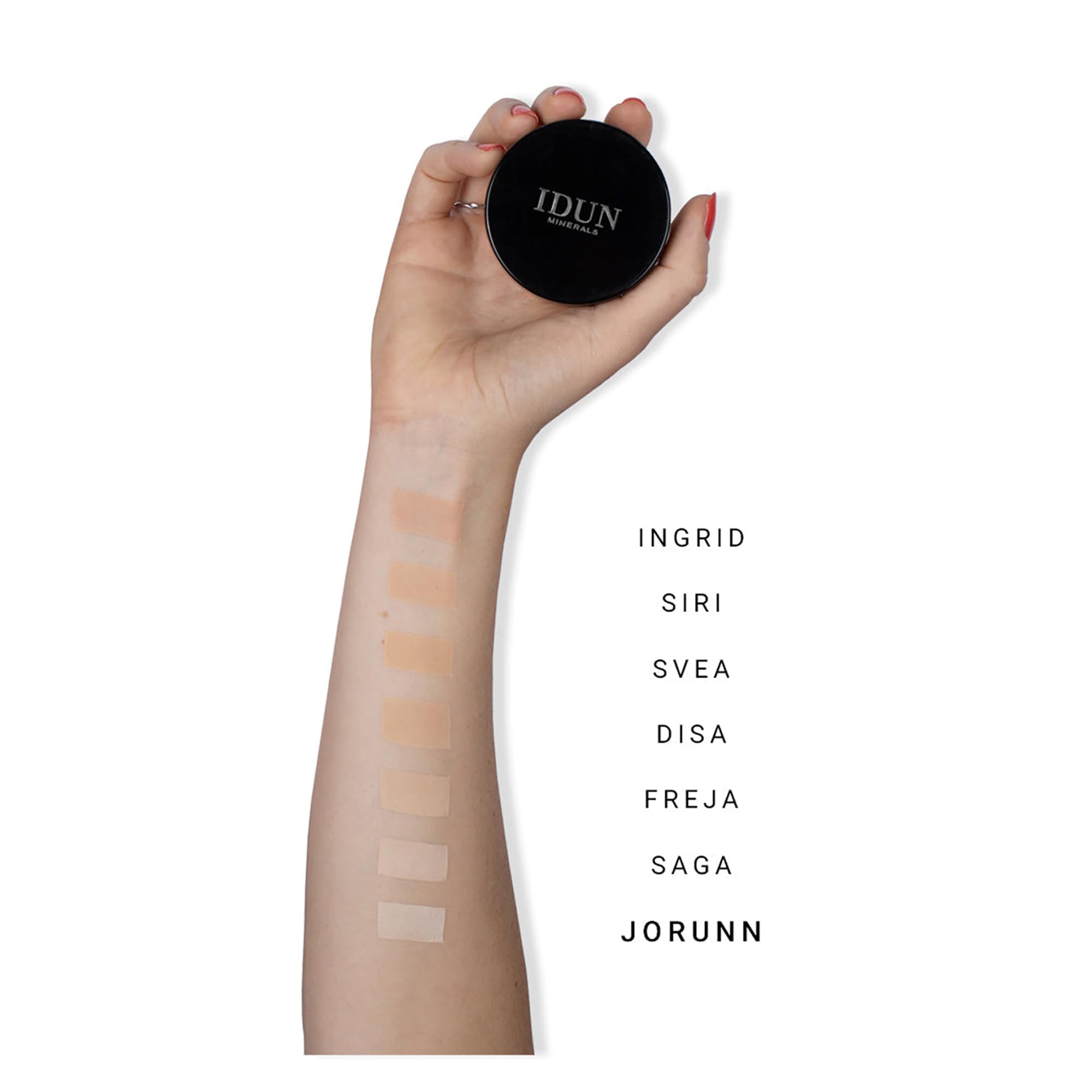 Foto 2 | Base De Maquillaje En Polvo Mineral Idun Minerals Jorunn, 7 Ml - Venta Internacional.