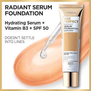 Foto 3 | Sérum Radiante Foundation L'oreal Paris Age Perfect, Spf 50, 30 Ml - Venta Internacional.