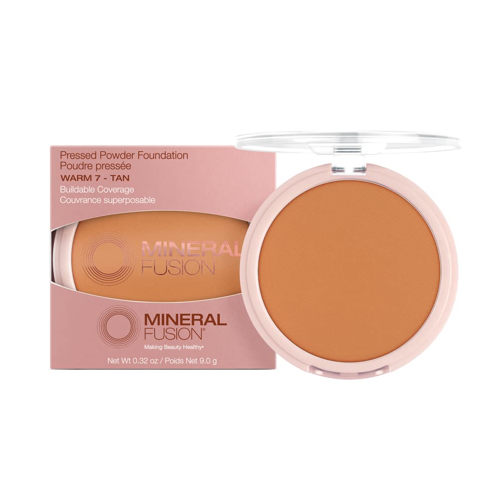 Base De Maquillaje En Polvo Prensado Mineral Fusion Warm 7 9 Ml - Venta Internacional.