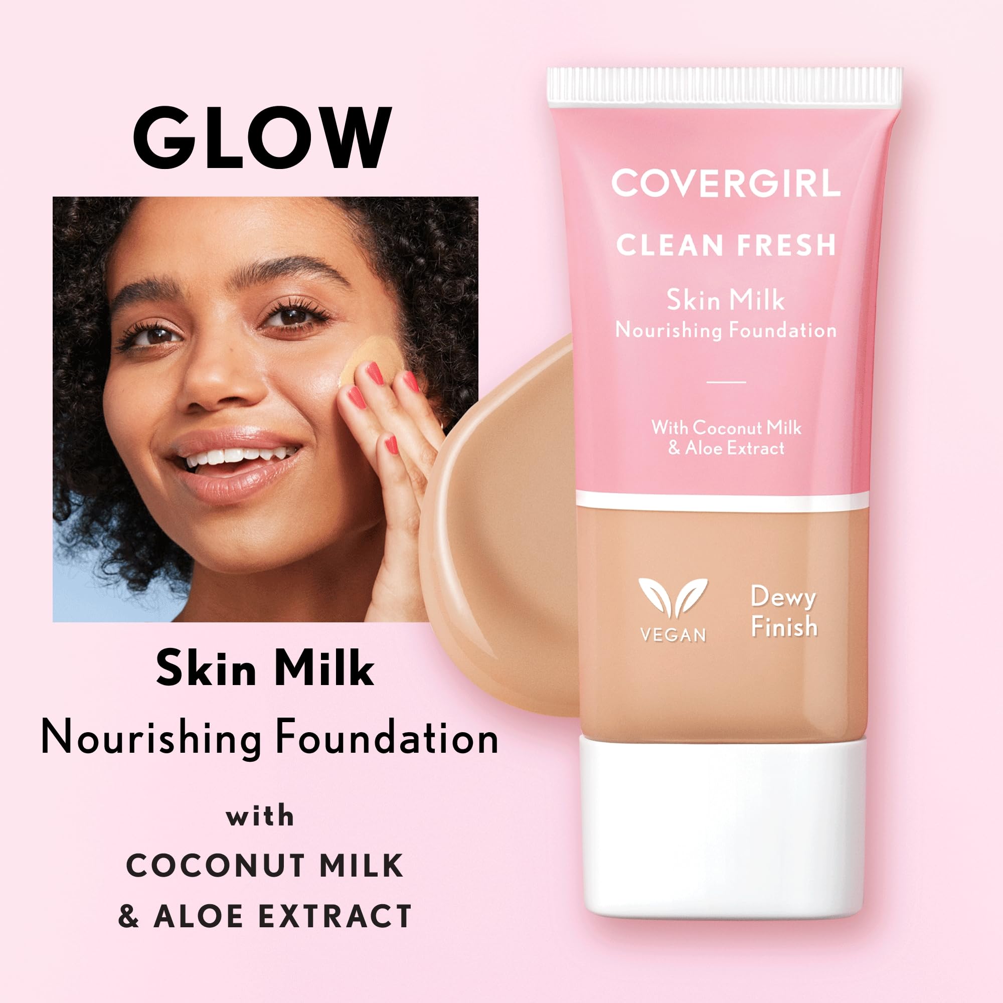Foto 7 pulgar | Base Covergirl Clean Fresh Skin Rica en Leche 30 ml - Venta Internacional
