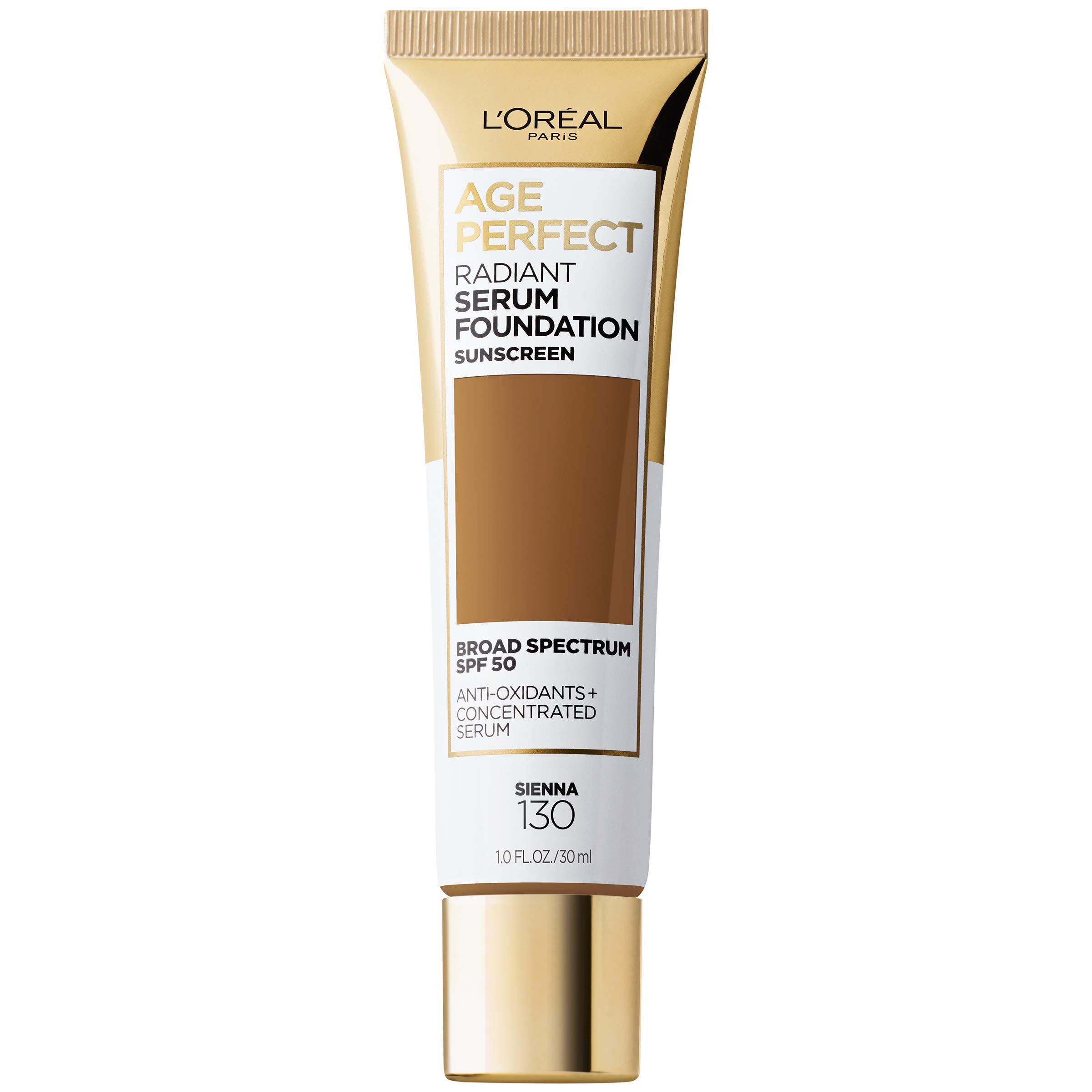 Foto 1 | Base De Maquillaje L'oreal Paris Age Perfect Radiant Spf 50 30 Ml Sienna - Venta Internacional.