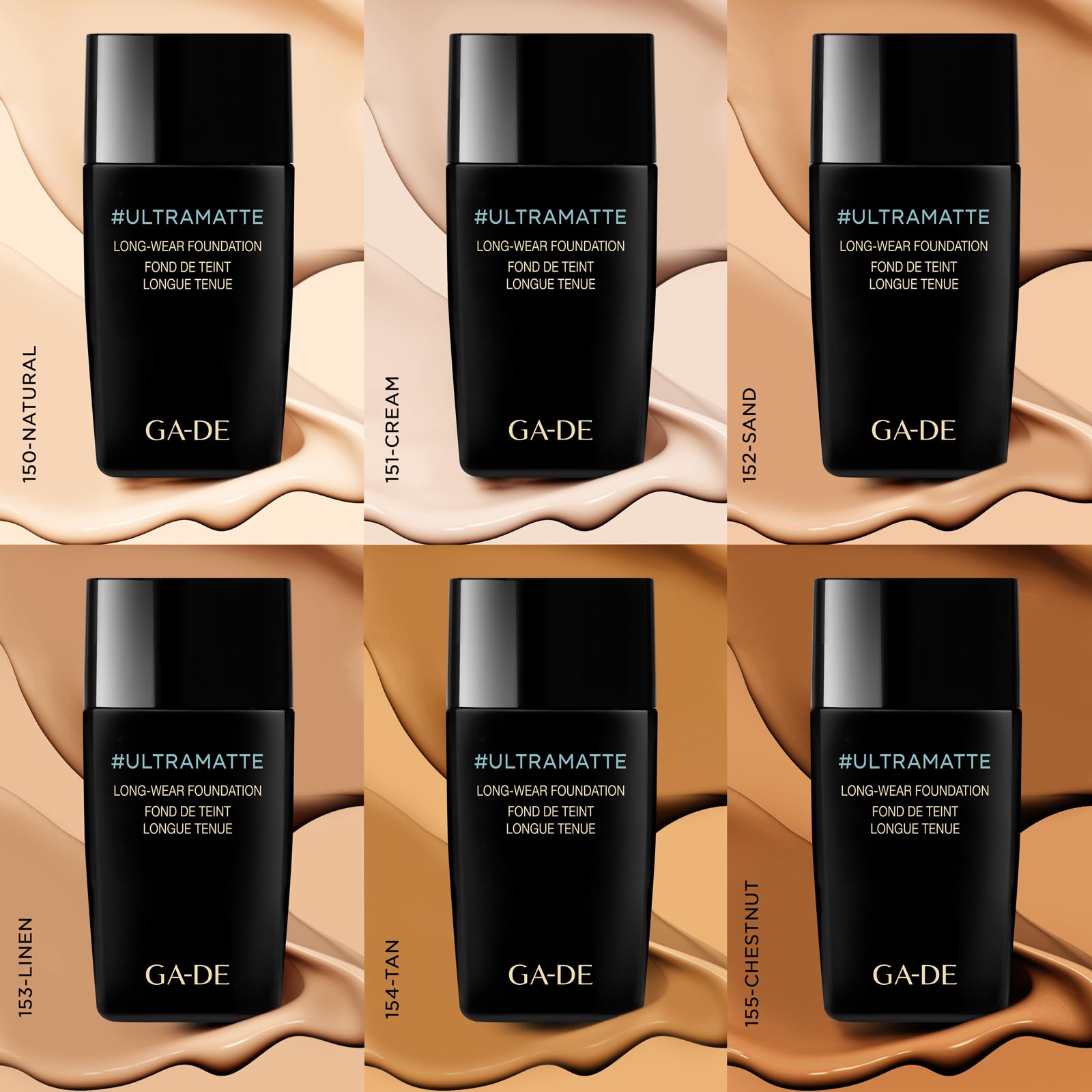 Foto 3 pulgar | Base De Maquillaje Ga-de Ultramate Long-wear 153 30 Ml, Resistente Al Sudor - Venta Internacional.