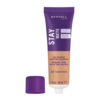 Foto 2 | Mousse Líquida Foundation Rimmel London Stay Matte 201 Classic Beige - Venta Internacional.