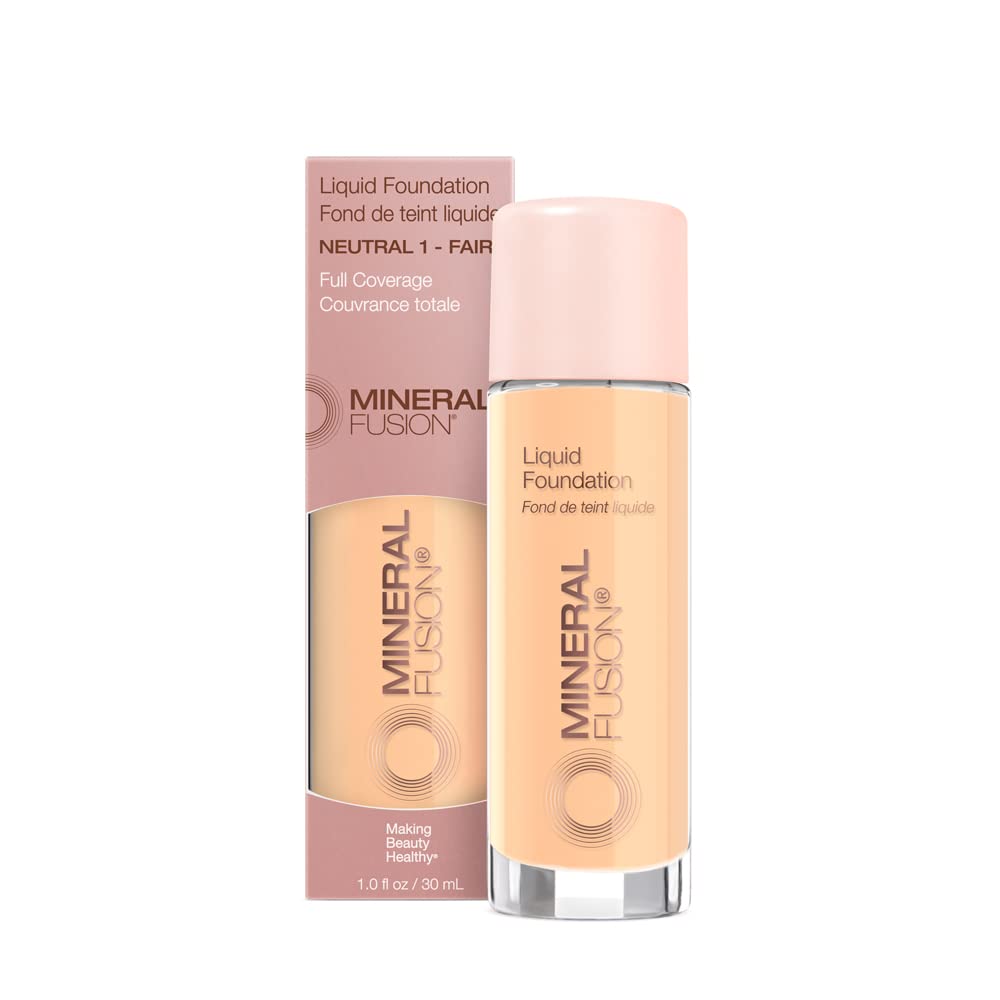 Base Mineral Fusion Neutral De Cobertura Total 1 30 Ml - Venta Internacional.