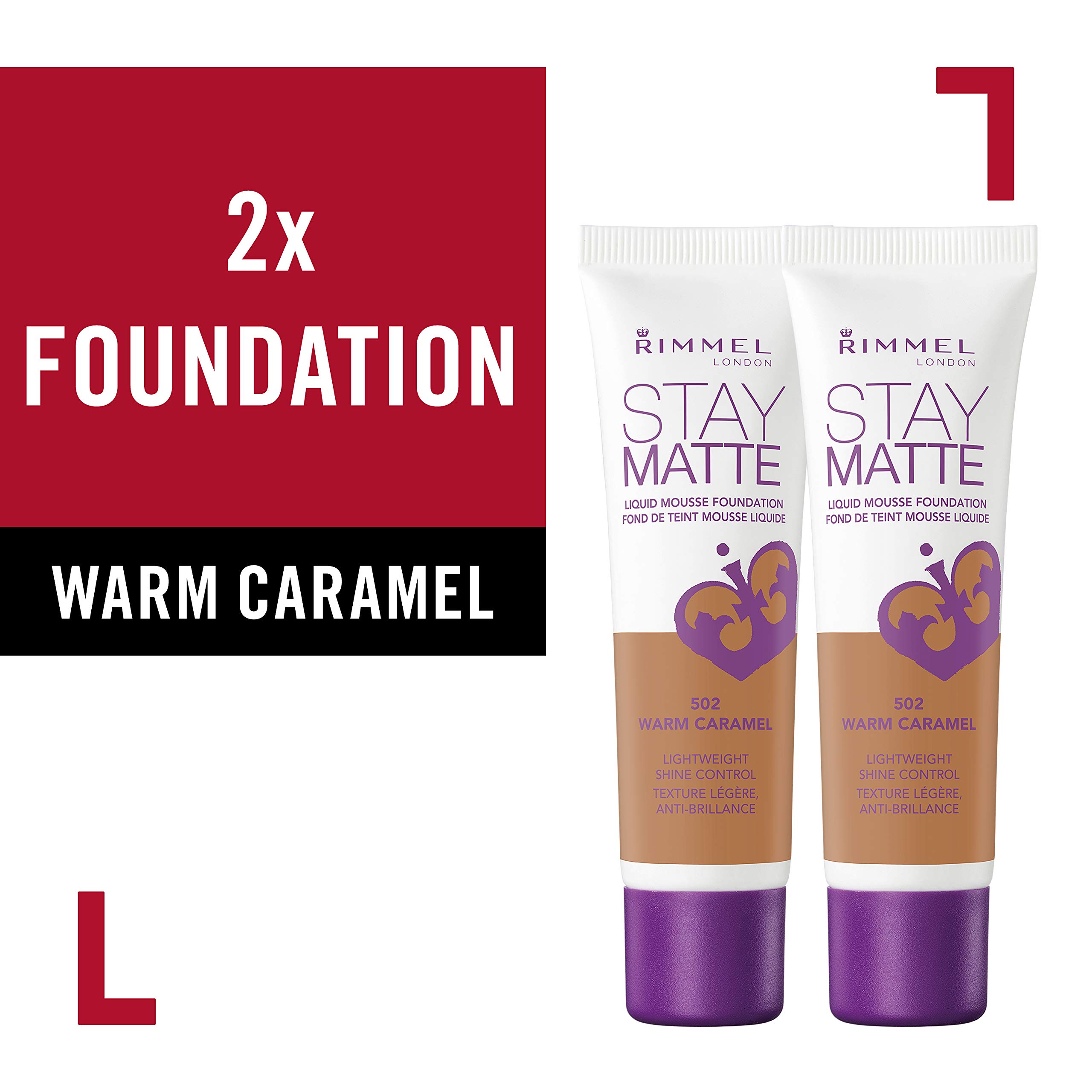 Foto 3 pulgar | Base de Maquillaje Rimmel Stay Matte Warm Caramel 30 ml - Venta Internacional