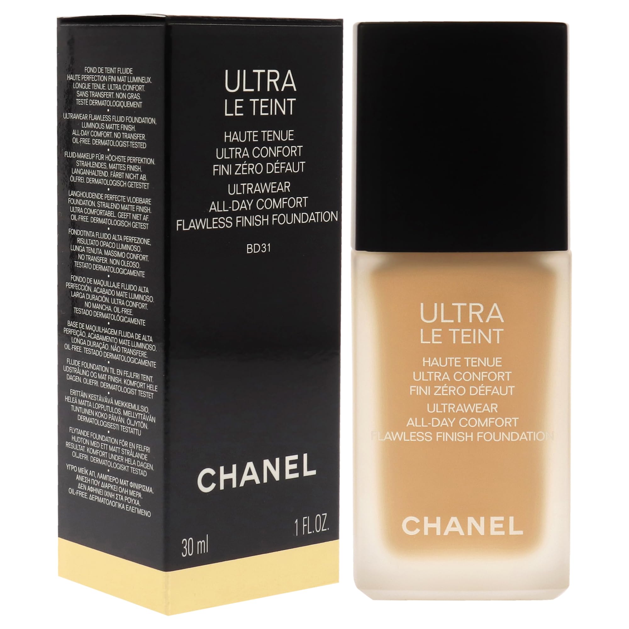 Foto 4 pulgar | Base De Maquillaje Chanel Ultra Le Teint Ultrawear Flawless Bd31 30 Ml - Venta Internacional.
