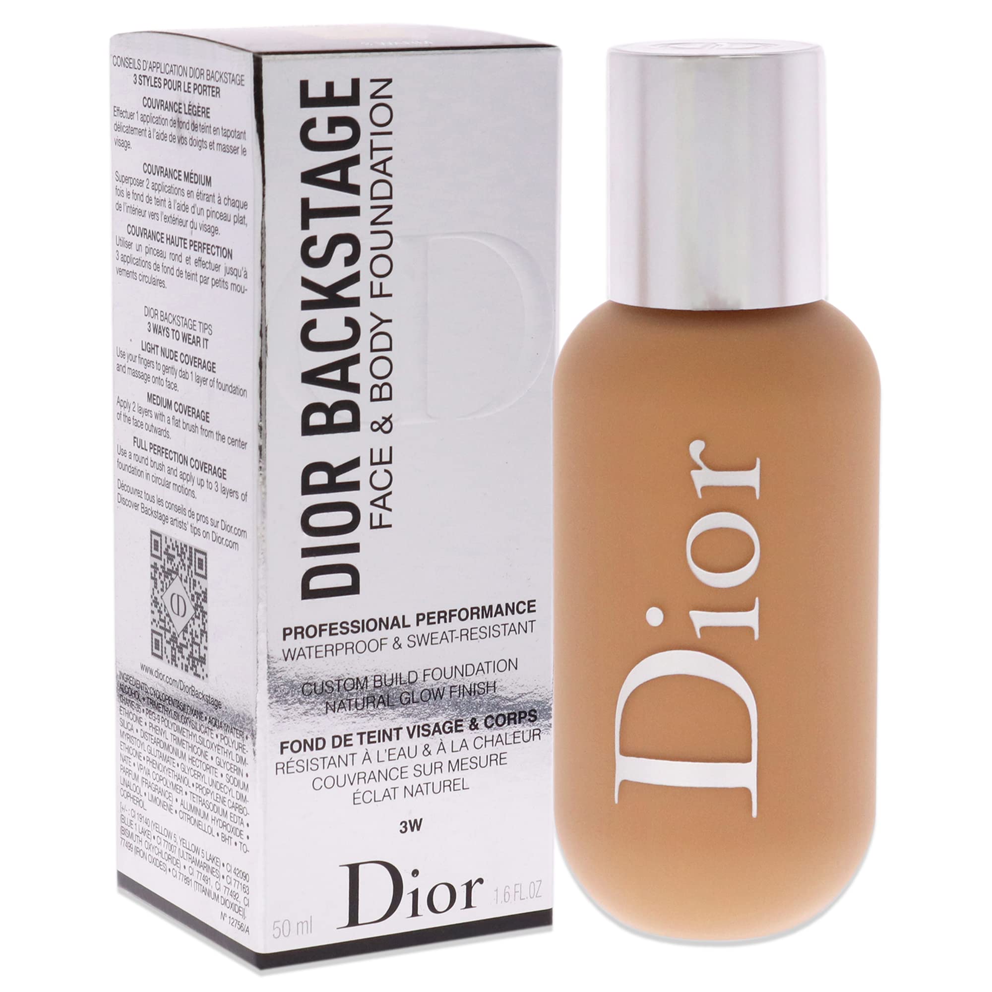Foto 4 pulgar | Base De Maquillaje Christian Dior Dior Backstage Para Rostro Y Cuerpo, 50 Ml - Venta Internacional.