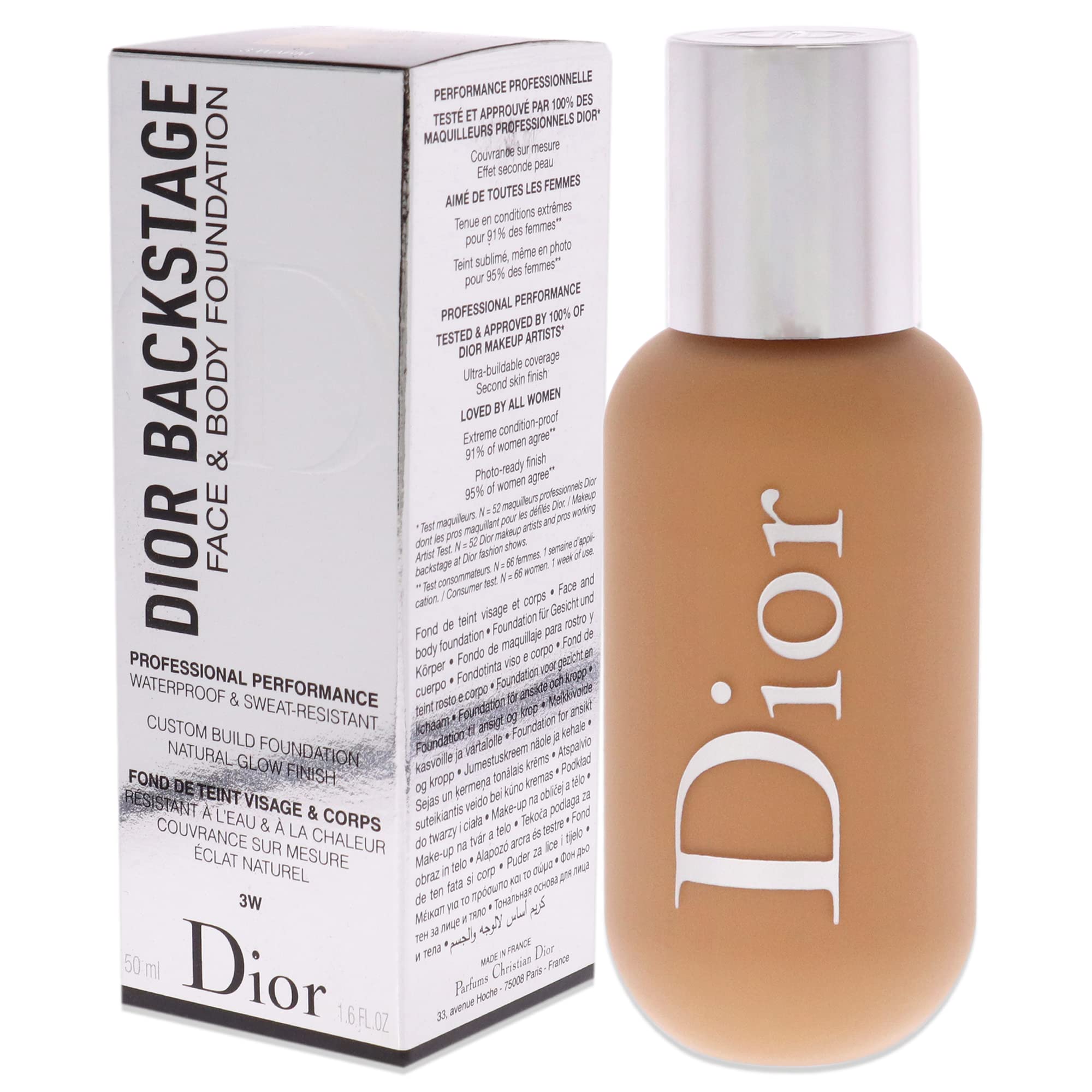 Foto 6 pulgar | Base De Maquillaje Christian Dior Dior Backstage Para Rostro Y Cuerpo, 50 Ml - Venta Internacional.