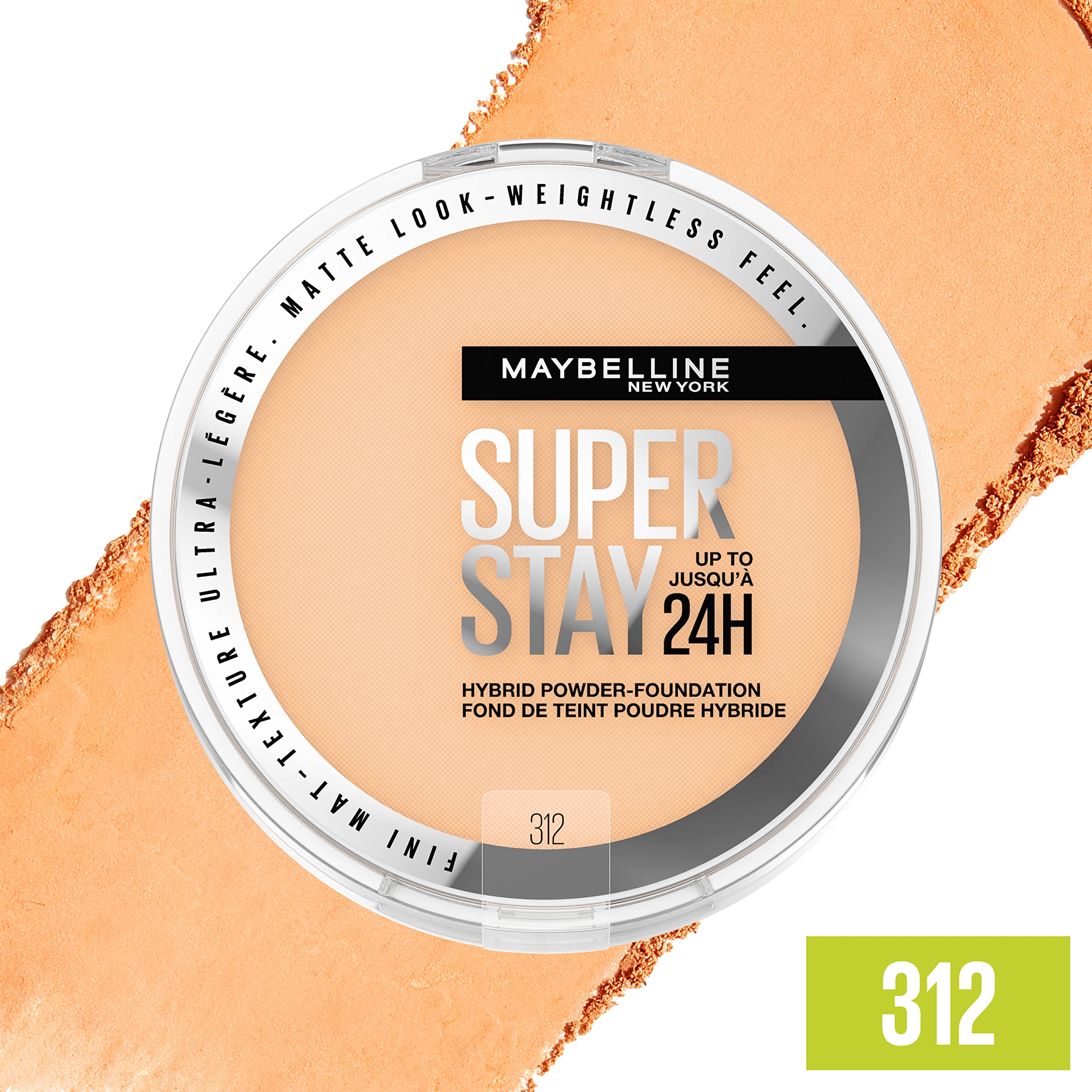 Foto 4 pulgar | Base de Maquillaje en Polvo Maybelline Super Stay Hasta 24 Horas 312 - Venta Internacional