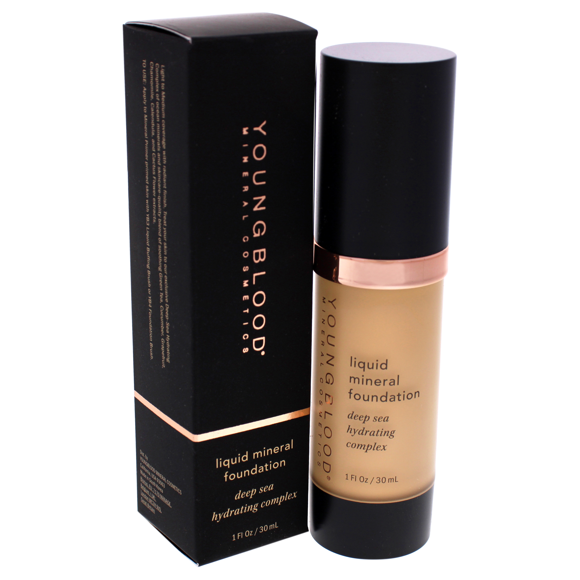 Foto 4 pulgar | Base De Maquillaje Líquida Mineral Youngblood Sand 30 Ml - Venta Internacional.