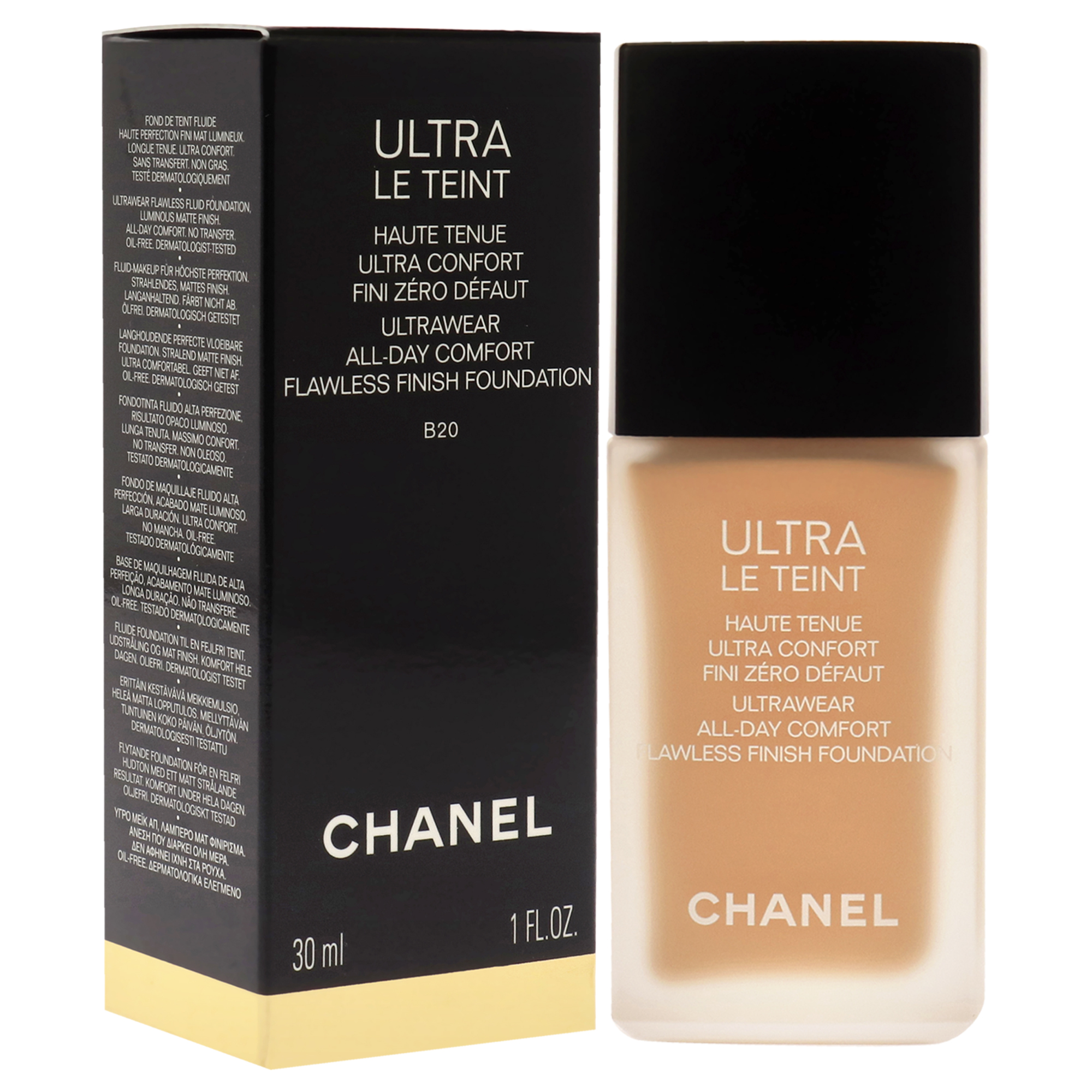 Foto 4 pulgar | Base de Maquillaje Chanel Ultra Le B20 Ligera Media Neutra 30 Ml - Venta Internacional