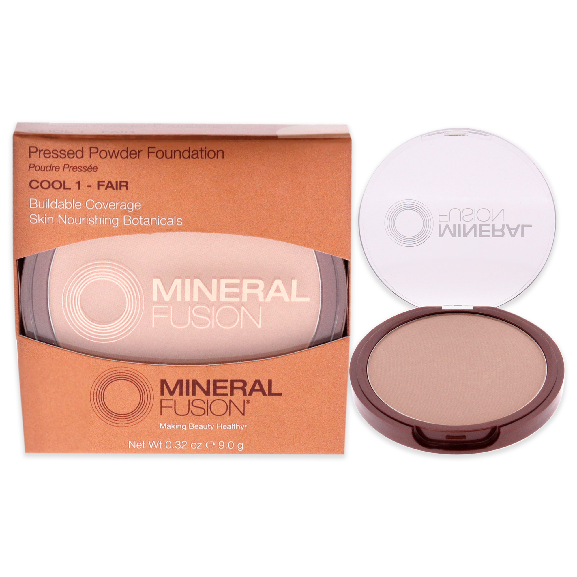 Foto 2 pulgar | Base De Maquillaje En Polvo Mineral Fusion 01 Cool Con Extracto De Té Blanco - Venta Internacional.