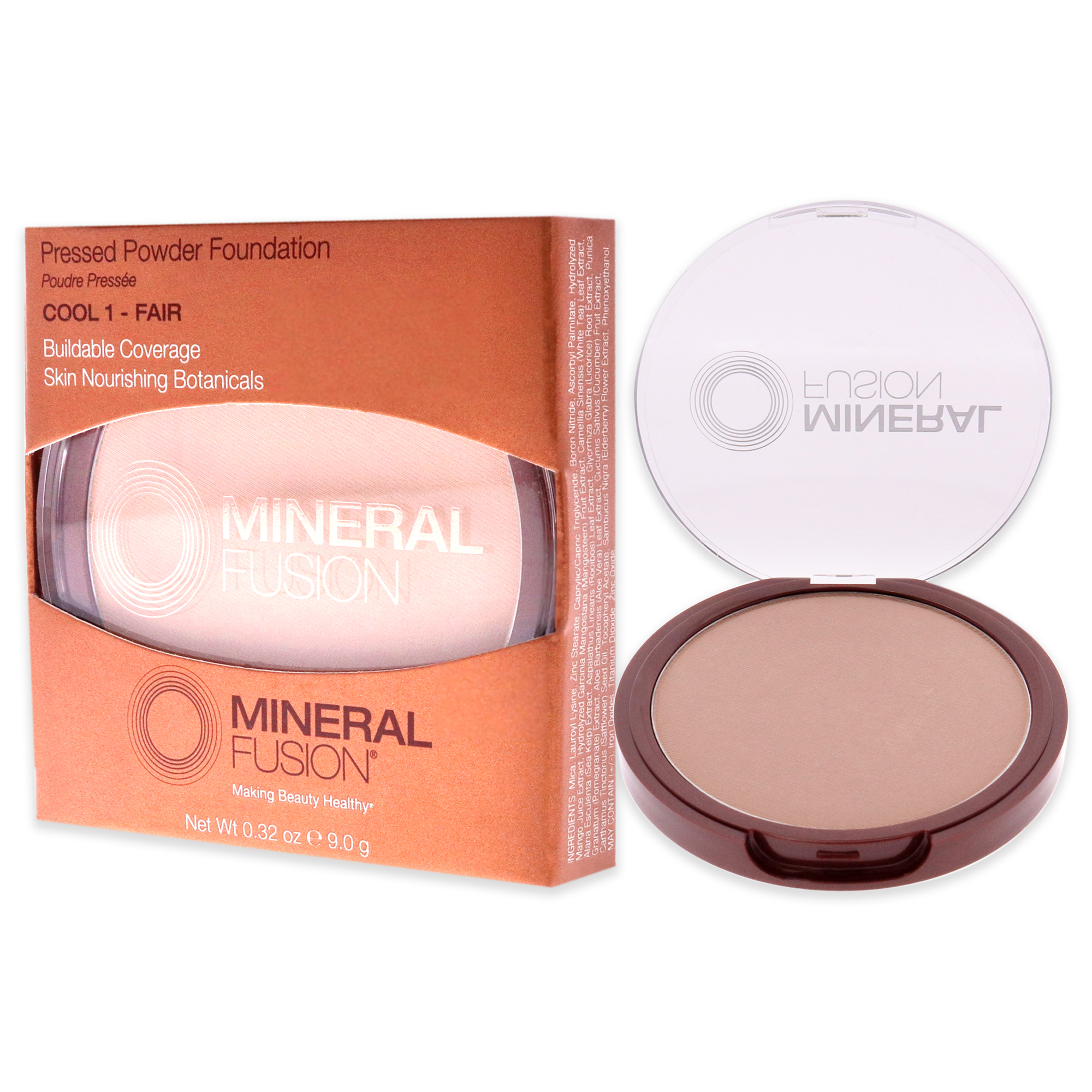 Foto 5 pulgar | Base De Maquillaje En Polvo Mineral Fusion 01 Cool Con Extracto De Té Blanco - Venta Internacional.