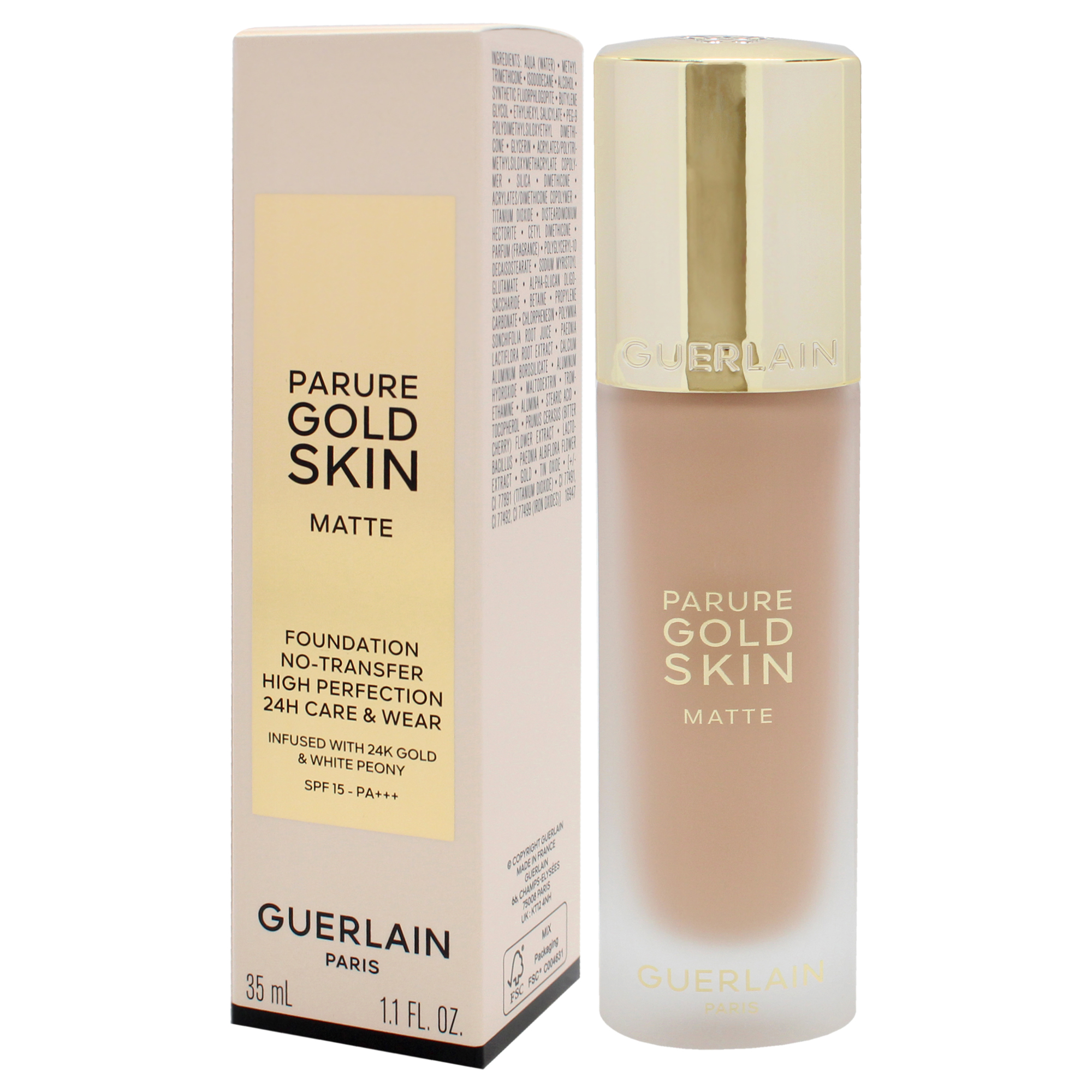 Foto 5 pulgar | Base Guerlain Parure Spf 15-3n Neutral 30 Ml Para Mujer - Venta Internacional.