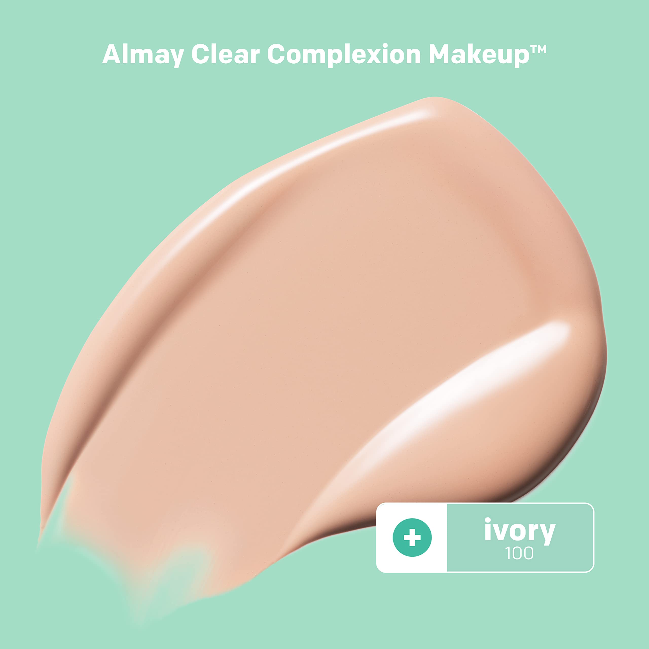 Foto 3 pulgar | Base Almay Clear Complexion Acne Con Ácido Salicílico 30 Ml - Venta Internacional.