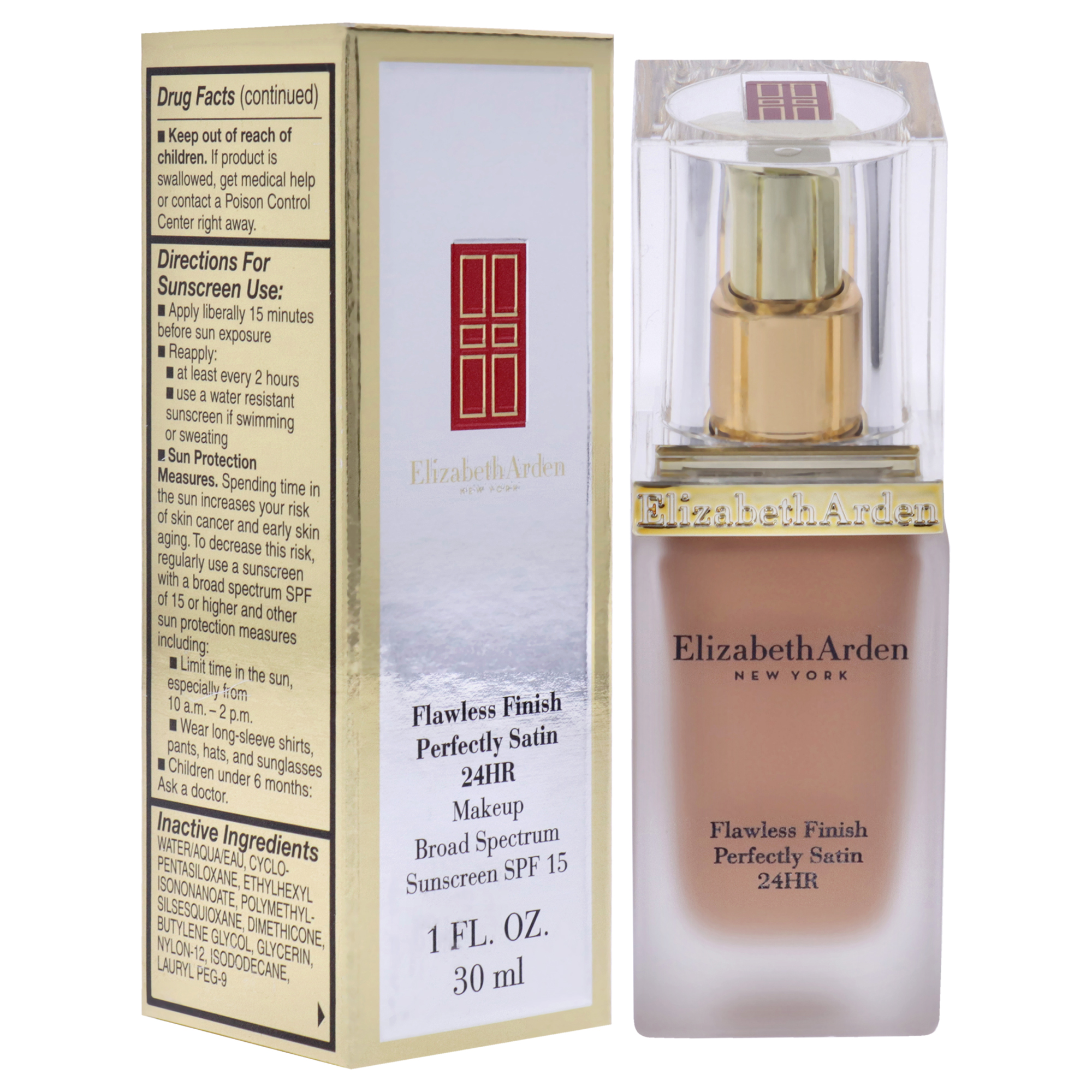 Foto 4 pulgar | Maquillaje Elizabeth Arden Flawless Satin 24hr - Venta Internacional.