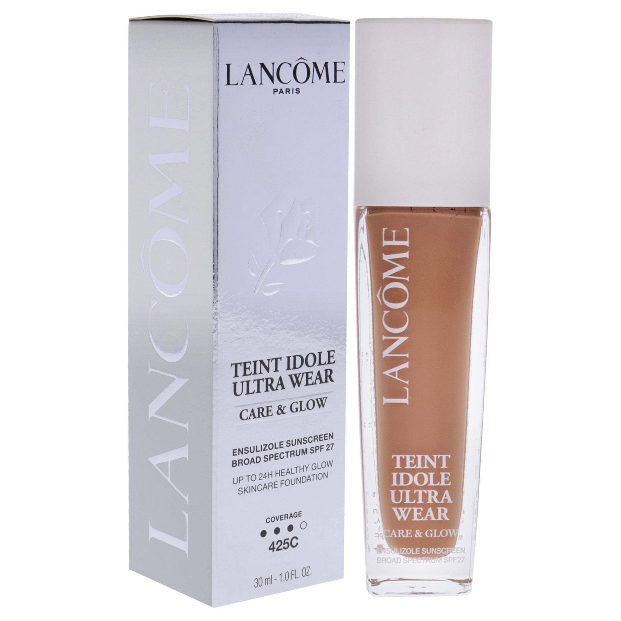 Foto 3 pulgar | Base De Maquillaje Lancome Teint Idol Ultra Wear Care Glow, 30 Ml - Venta Internacional.