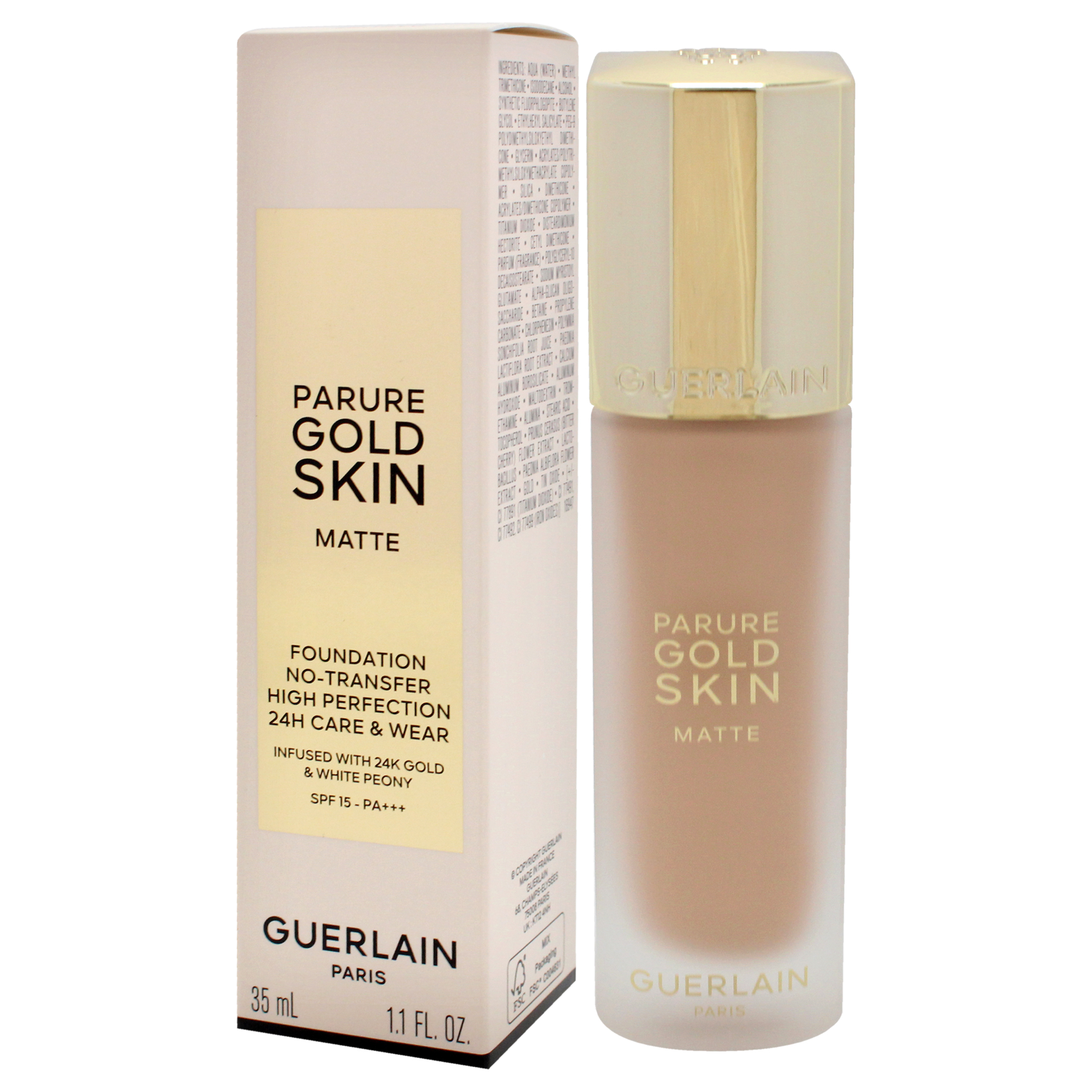 Foto 4 pulgar | Base De Maquillaje Guerlain Parure Gold Skin Sin Transferencia, 30 Ml, Spf 15 - Venta Internacional.