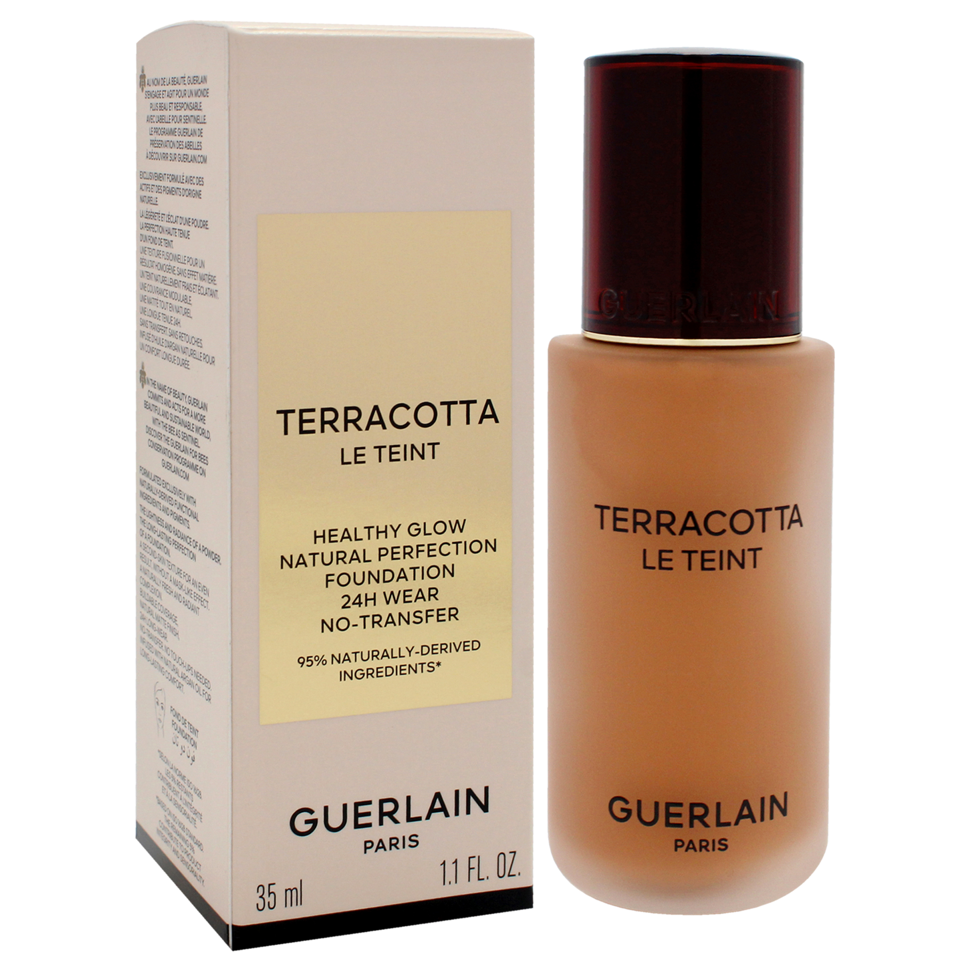 Foto 4 pulgar | Base De Maquillaje Guerlain Terracotta Le Teint 5n Neutral, 30 Ml - Venta Internacional.