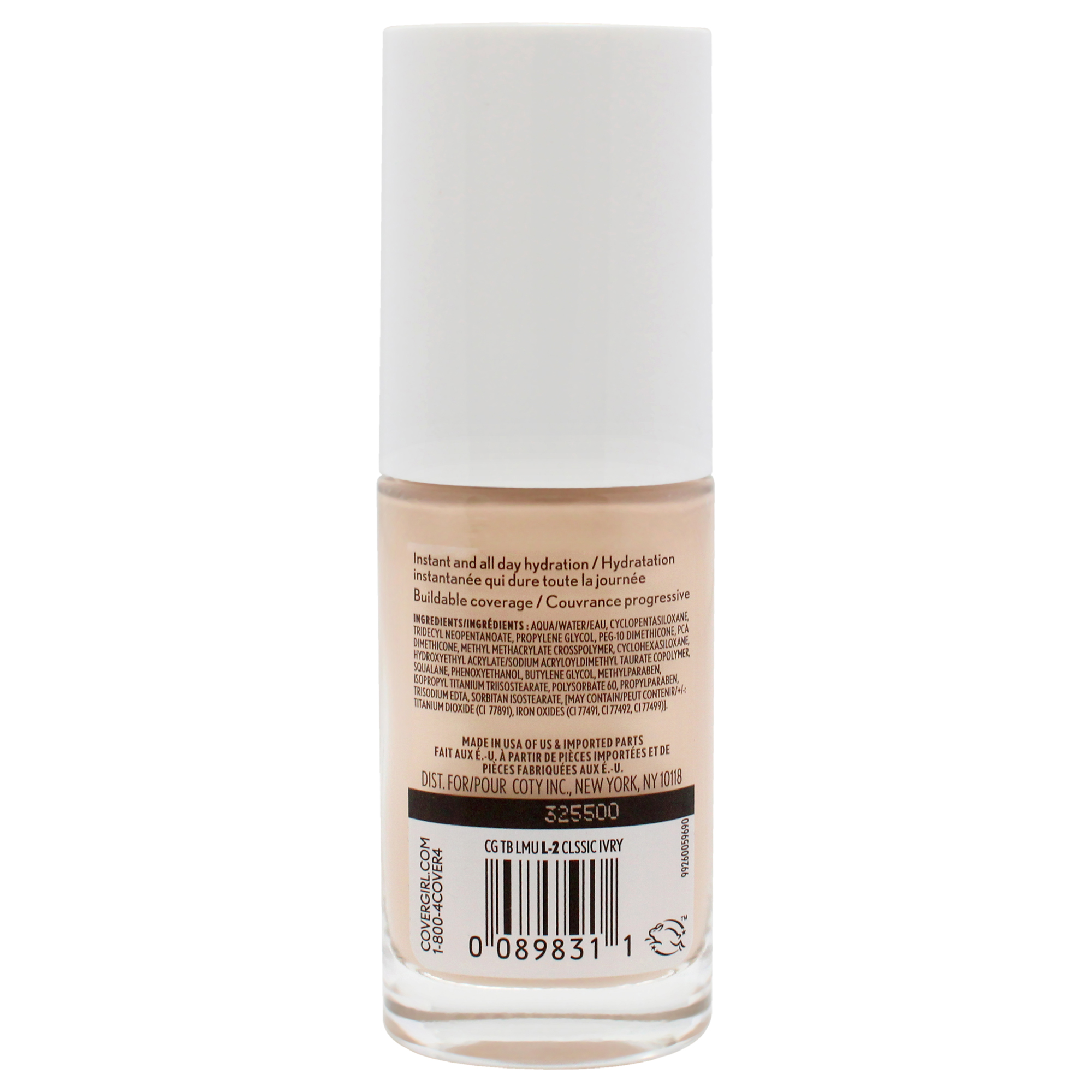 Foto 3 pulgar | Base De Maquillaje Covergirl Trublend L2 Classic Ivory 30 Ml Para Mujer - Venta Internacional.