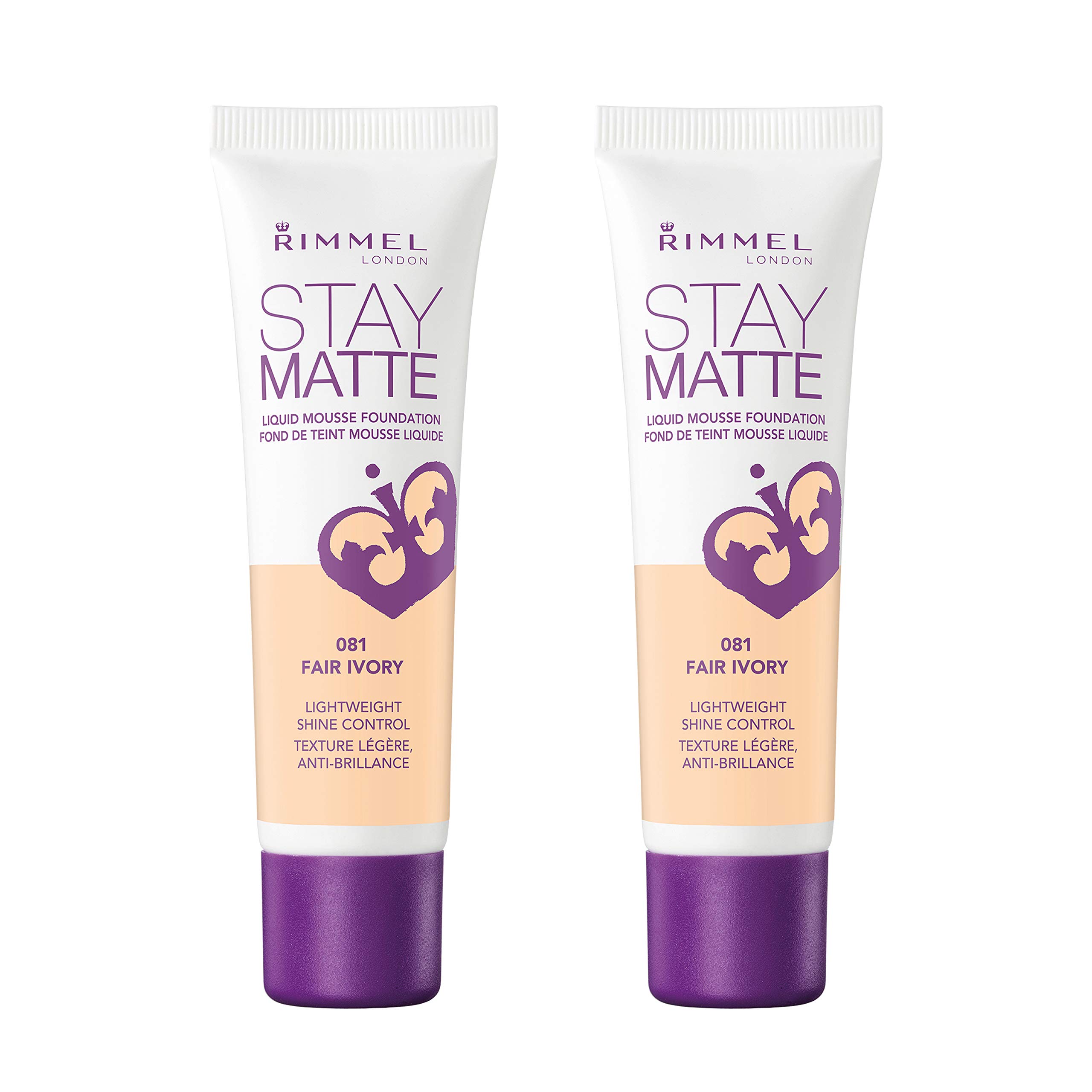 Foto 2 pulgar | Base De Maquillaje Rimmel Stay Matte Fair Ivory 30 Ml (paquete De 2) - Venta Internacional.