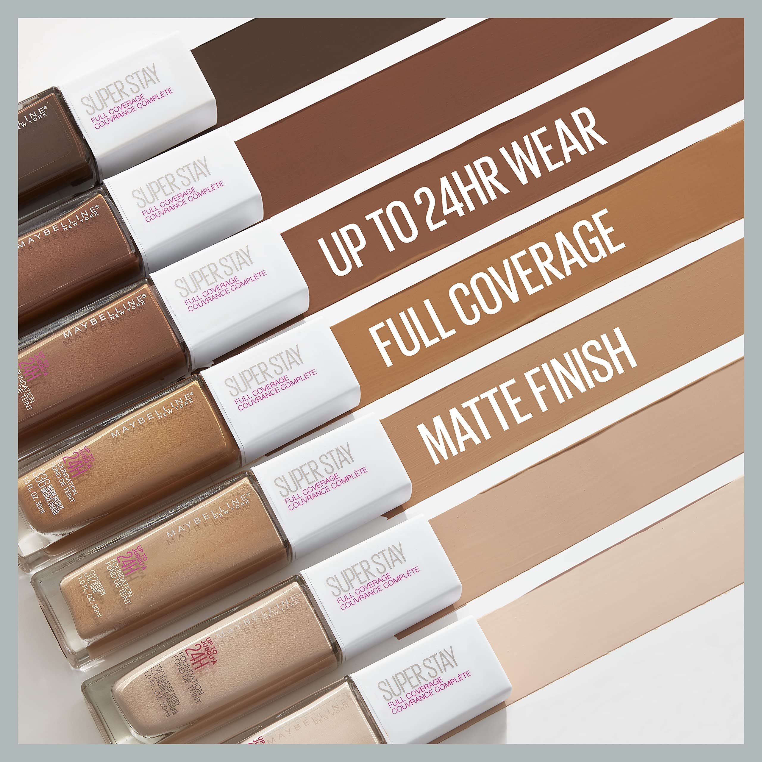Foto 4 pulgar | Liquid Foundation Maybelline Super Stay Full Coverage Truffle - Venta Internacional.