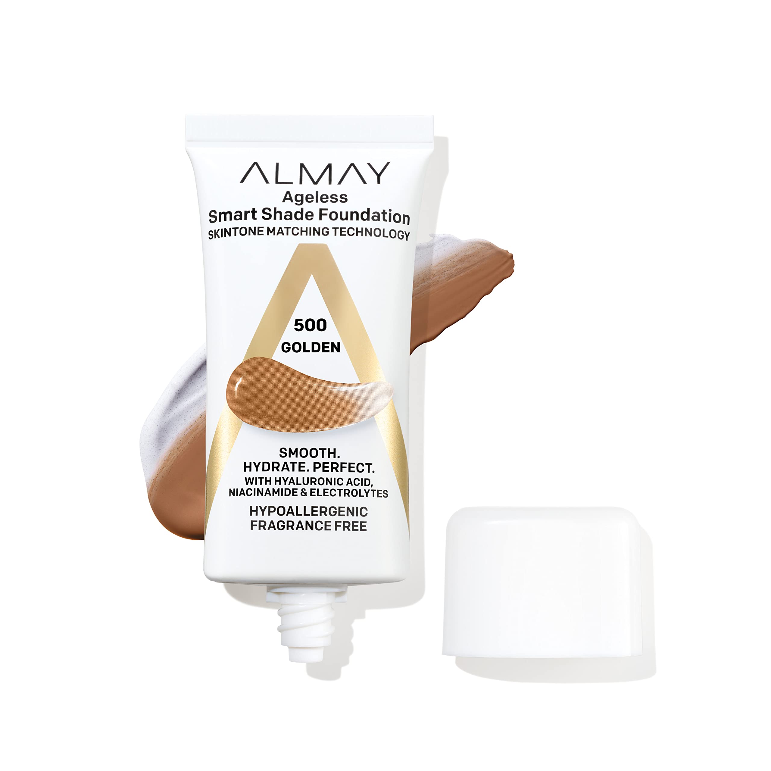 Foto 2 pulgar | Base De Maquillaje Almay Antiedad Smart Shade 500 Golden, 30 Ml - Venta Internacional.