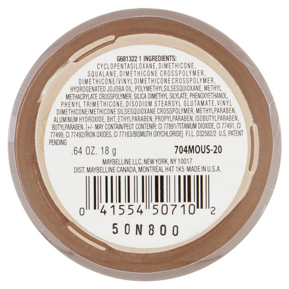 Foto 7 pulgar | Base De Maquillaje Maybelline New York Dream Mousse Mate, 18 Ml - Venta Internacional.