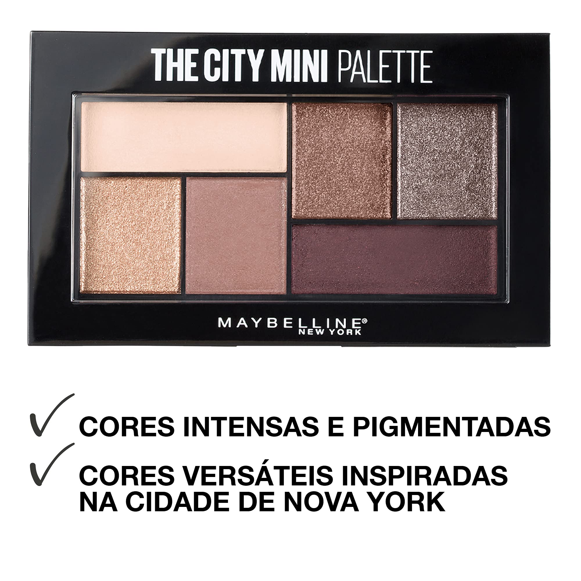 Foto 3 pulgar | Paleta De Sombras De Ojos Maybelline The City Mini Chill Brunch - Venta Internacional.